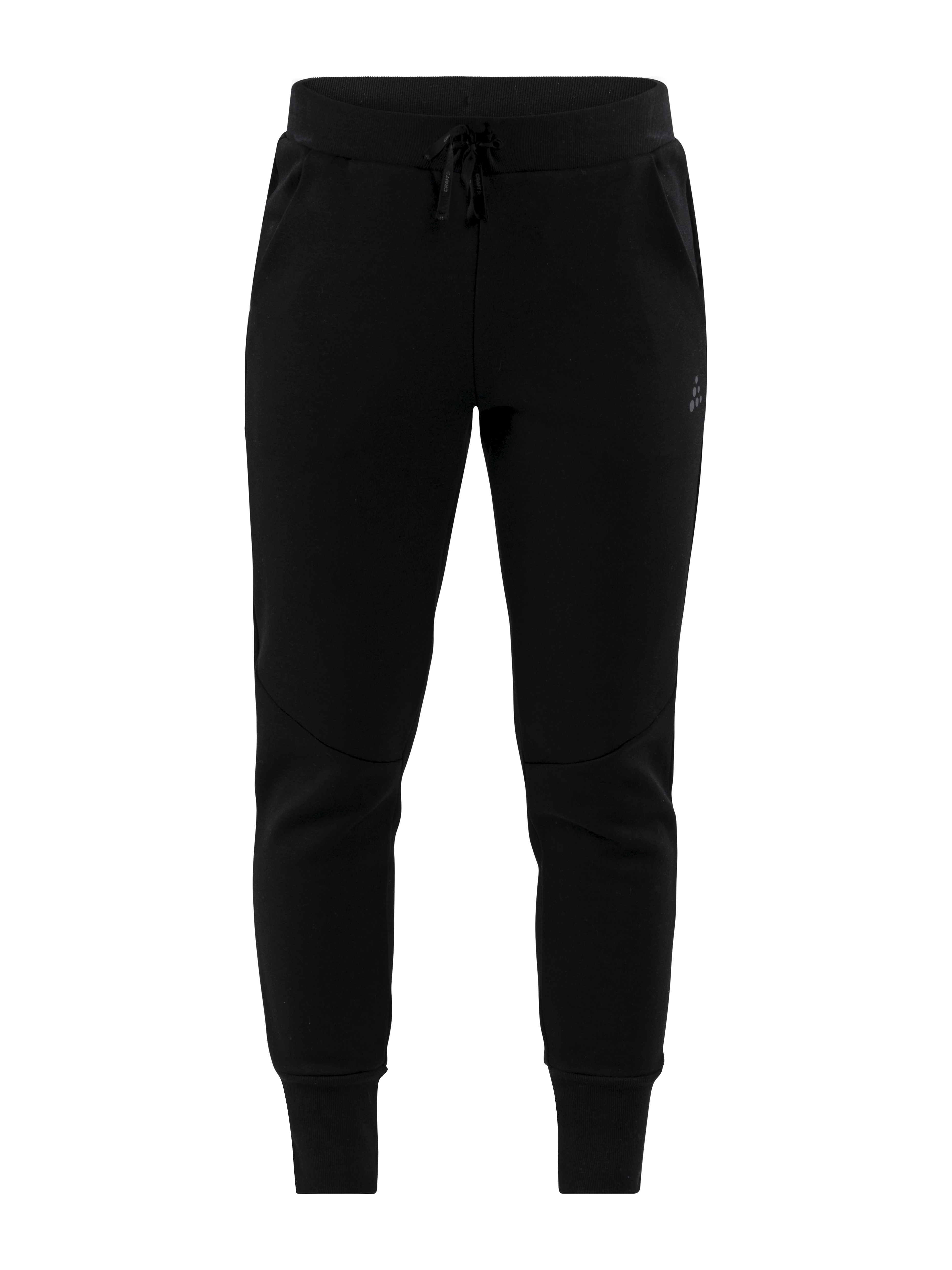 パンツ +DEINET+ ATHLEISURE KNIT HALF PANTS IN BLACK KDBDS4S33110600 Crepe Knit Pull-On Pant with Elastic Waistband, Black