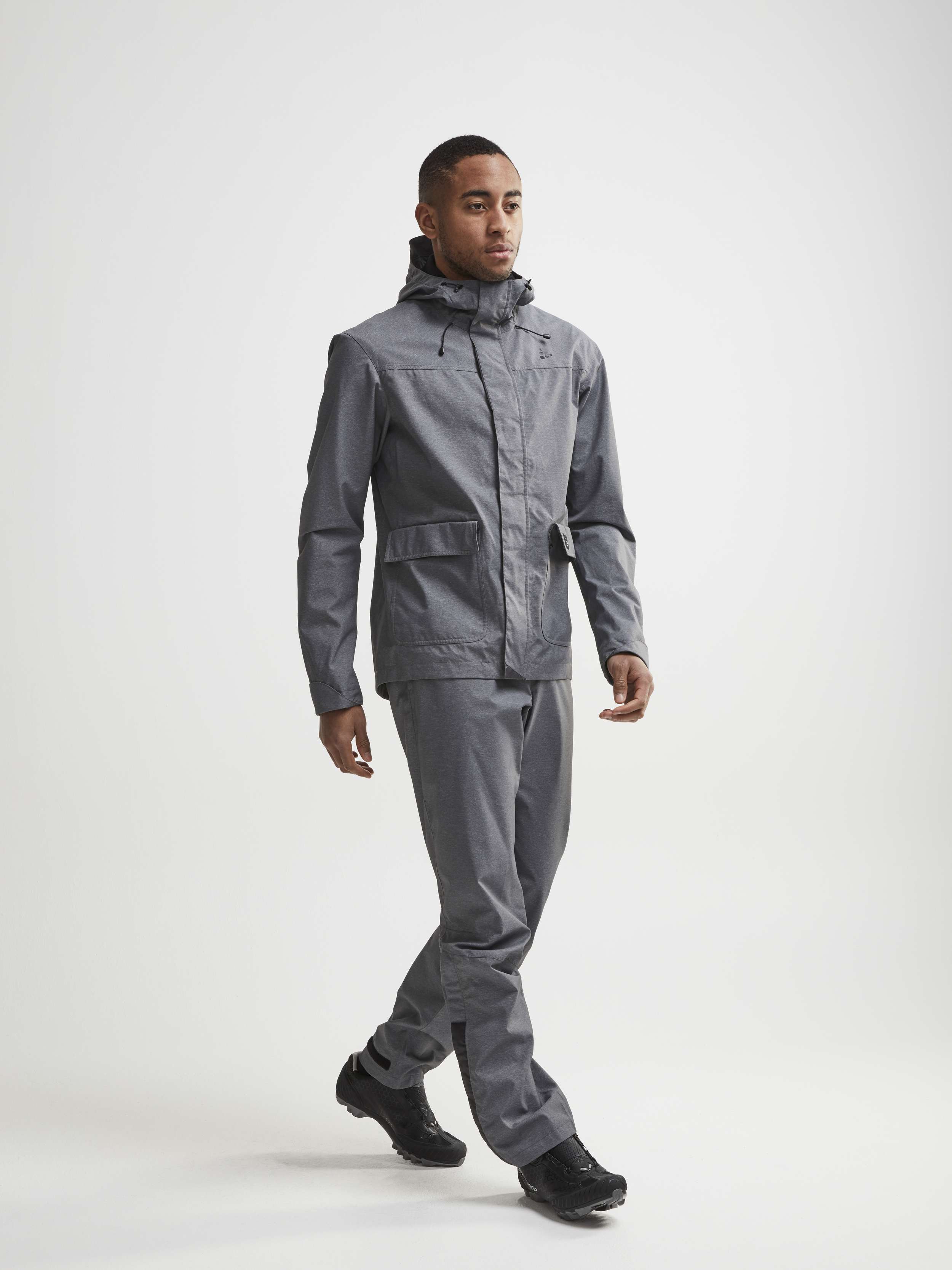 送料無料 ギフト Ride Torrent Jacket M | Grey | Craft Sportswear スノーボード