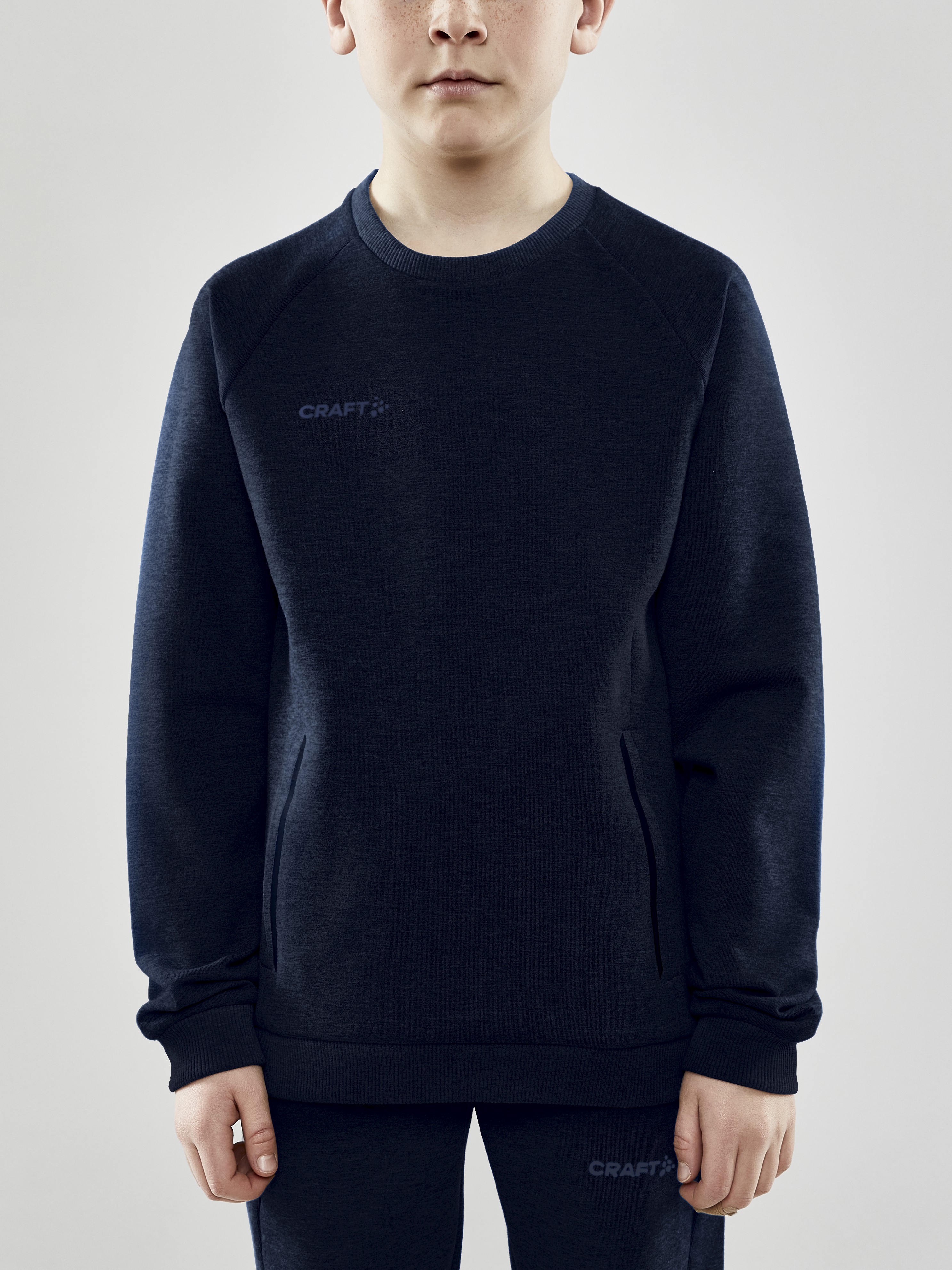 CORE Soul Crew Sweatshirt Jr | Black | Craft Sportswear