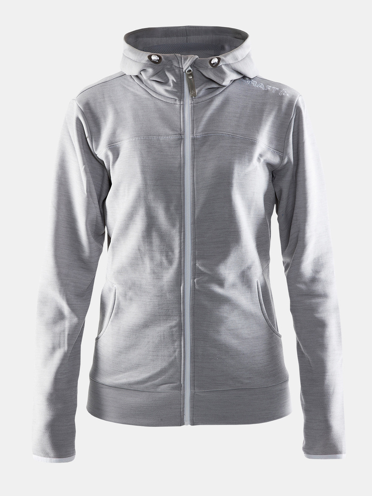 Leisure Full Zip Hood W | Black | Craft Sportswear