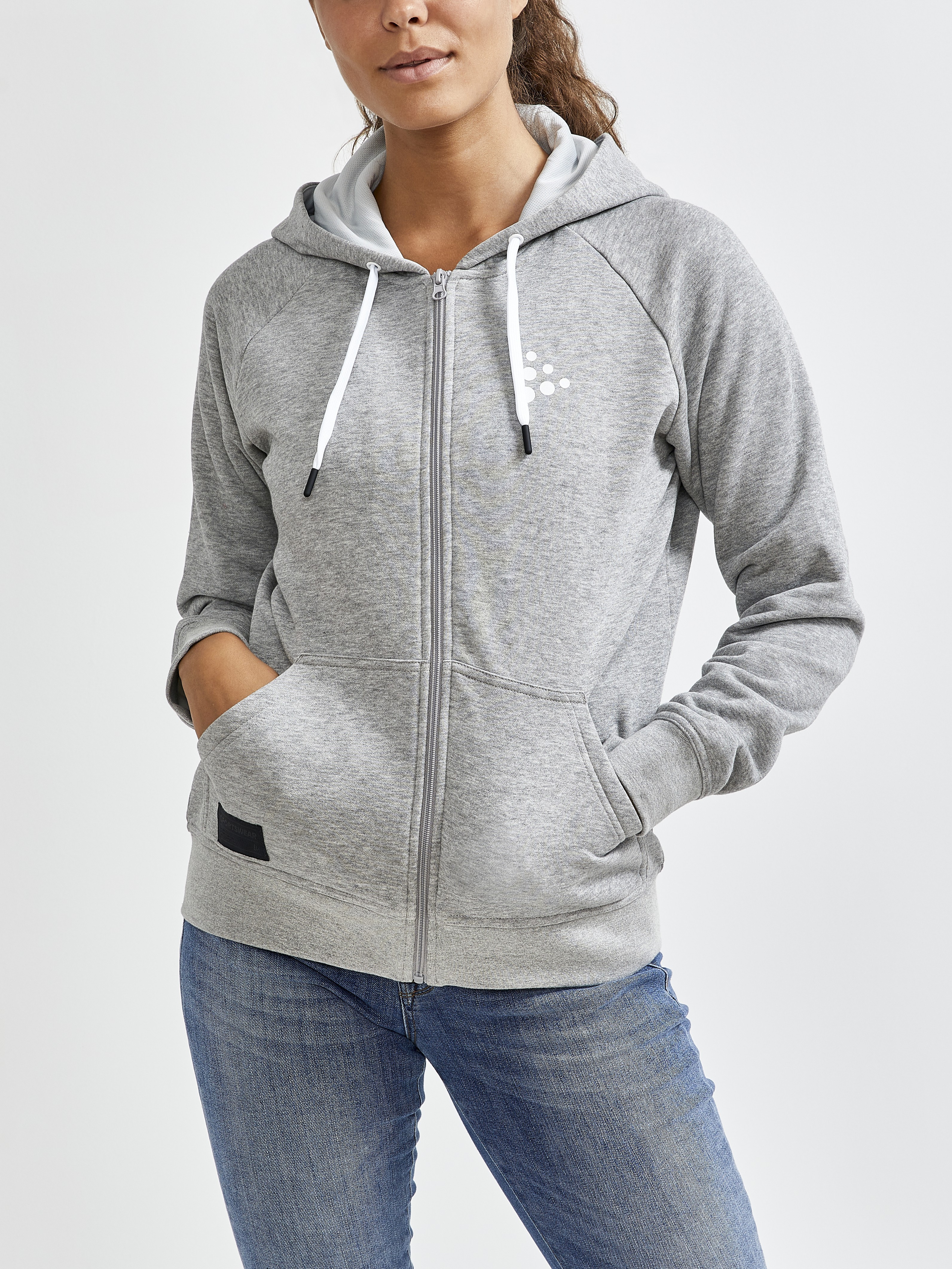 CORE Craft zip hood W Grey Craft Sportswear