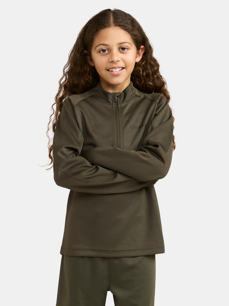 Evolve Halfzip JR | Black | Craft Sportswear