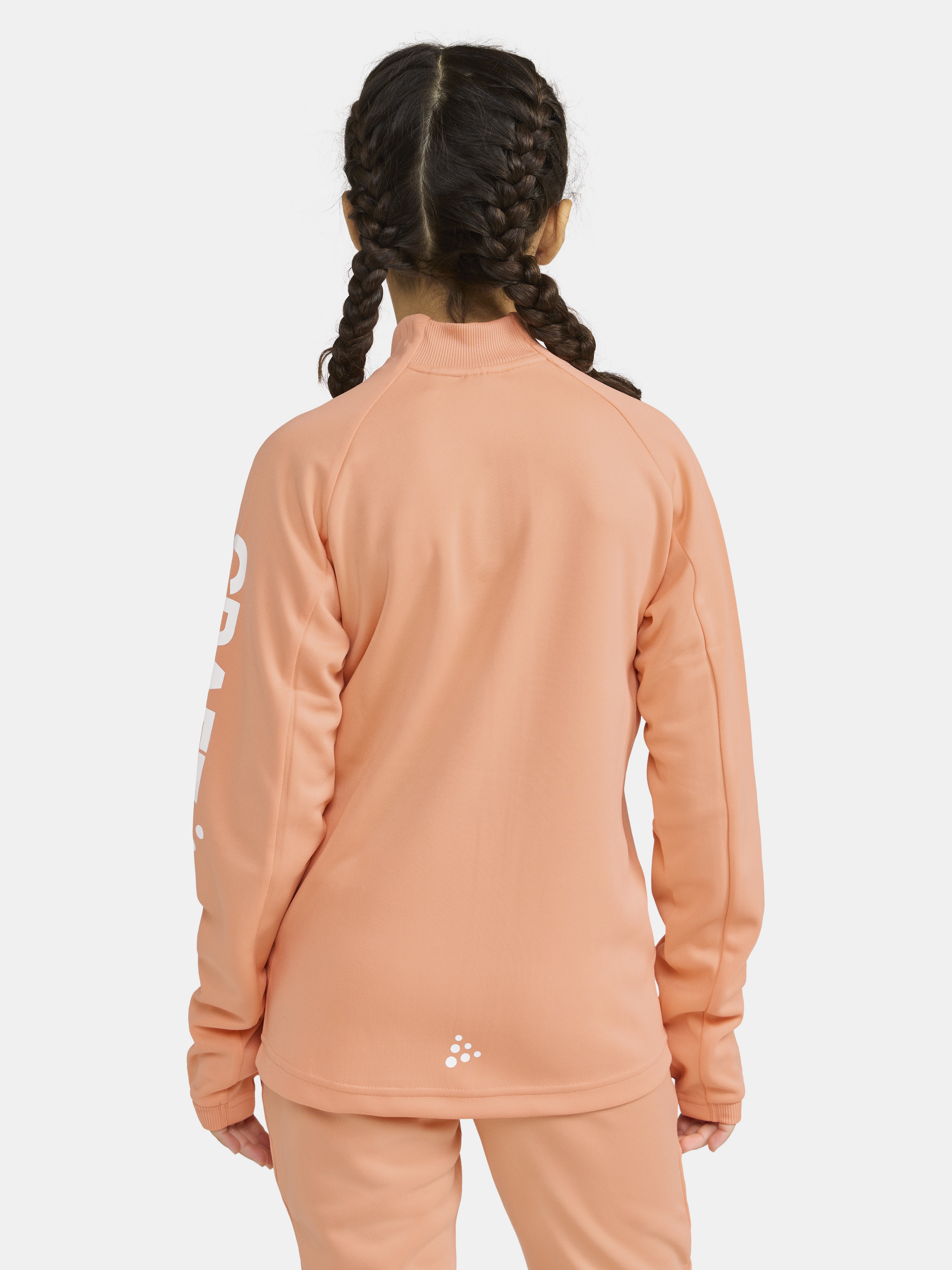 Evolve Full Zip Jr | Pink | Craft Sportswear