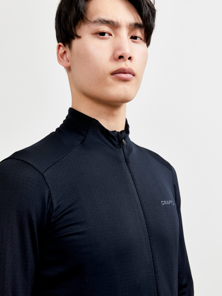 the ergonomic equipage サイクルジャージ S 黒 Core Bike SubZ LS Jersey M | Black | Craft Sportswear