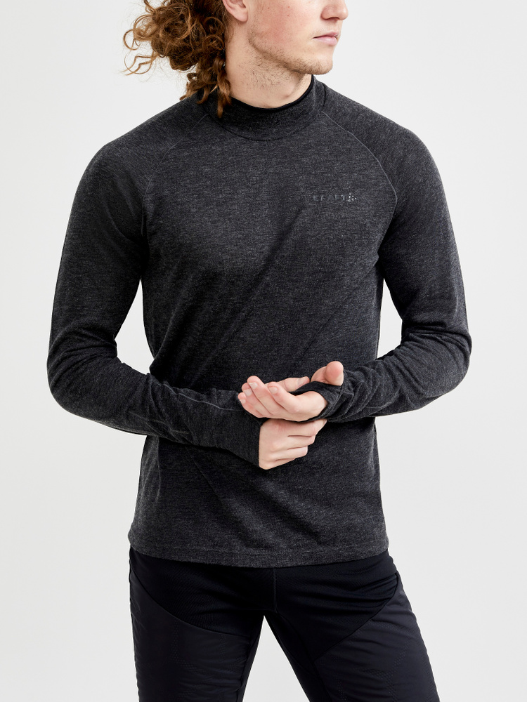 【Hydrogen】(韓国) Pocket Long Sleeve Wool T Shirt 2色 2781_fa3a40eb19-1911332-