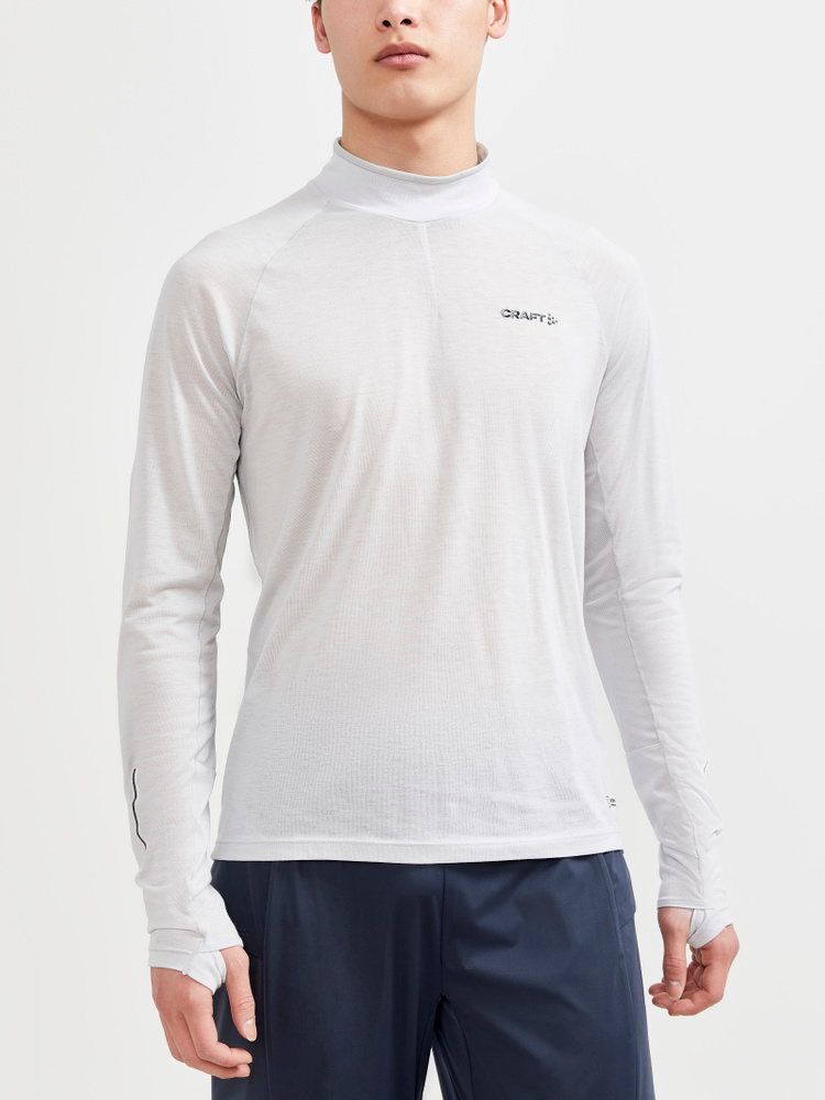 【Hydrogen】(韓国) Pocket Long Sleeve Wool T Shirt 2色 ADV SubZ Wool LS Tee 2 M | Red | Craft Sportswear