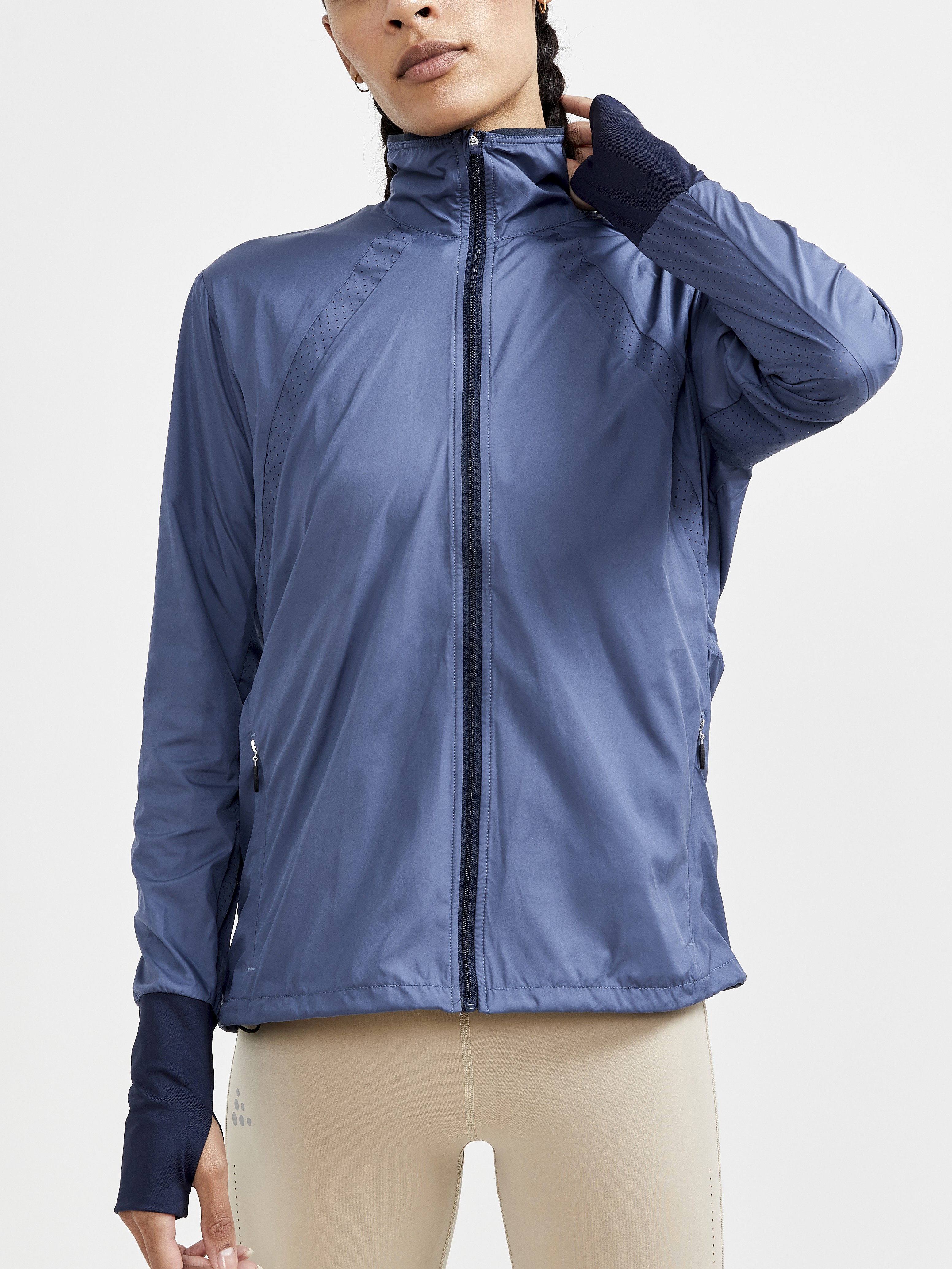 Curved Wind Jacket バーガンディ Windshell Jackets | The Outfitters – The Outfitters