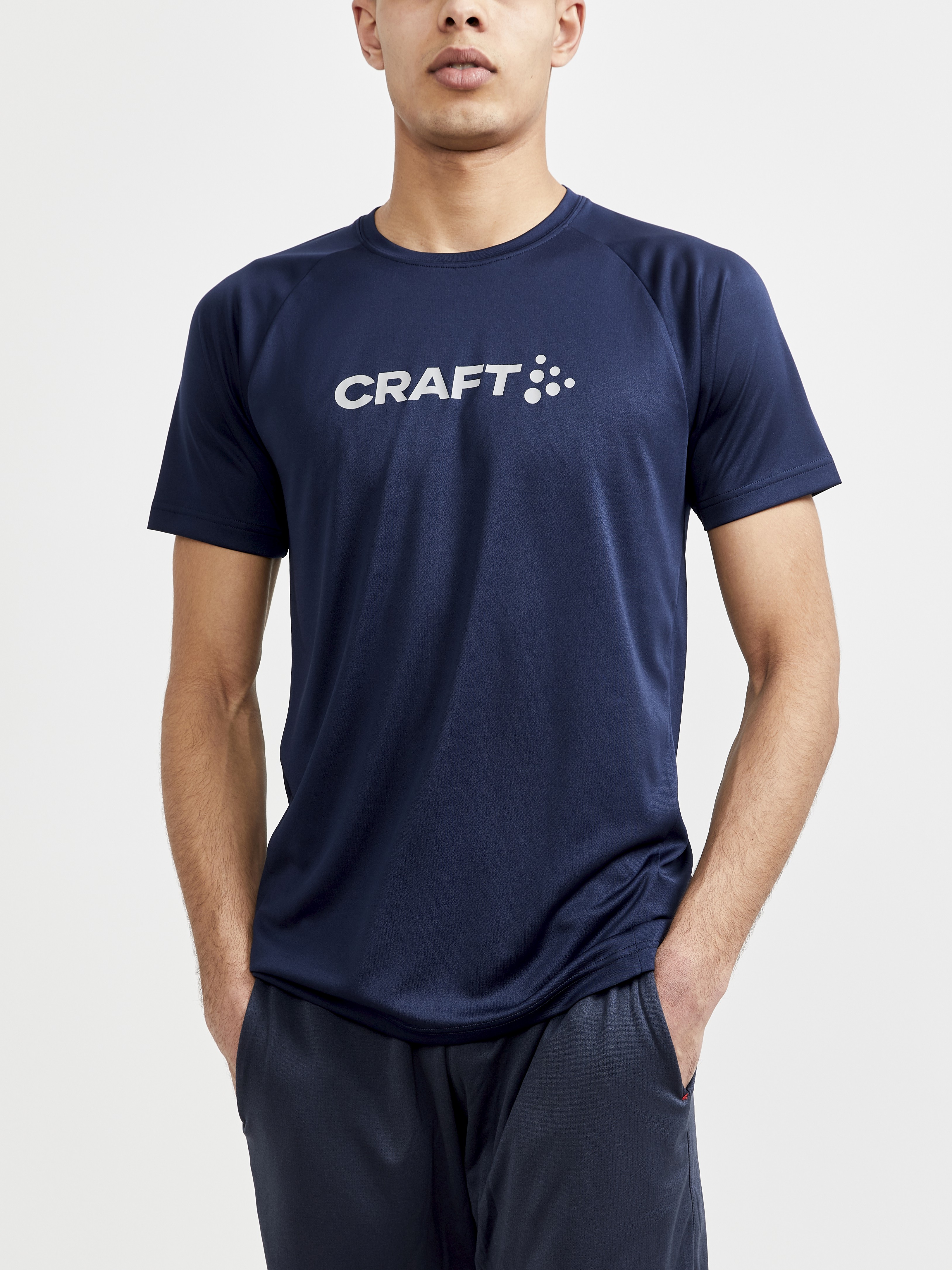 CORE Essence Logo Tee M | Green | Craft Sportswear
