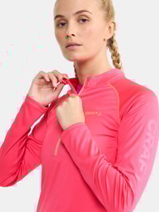 Eaze LS Half Zip Tee W | Beige | Craft Sportswear