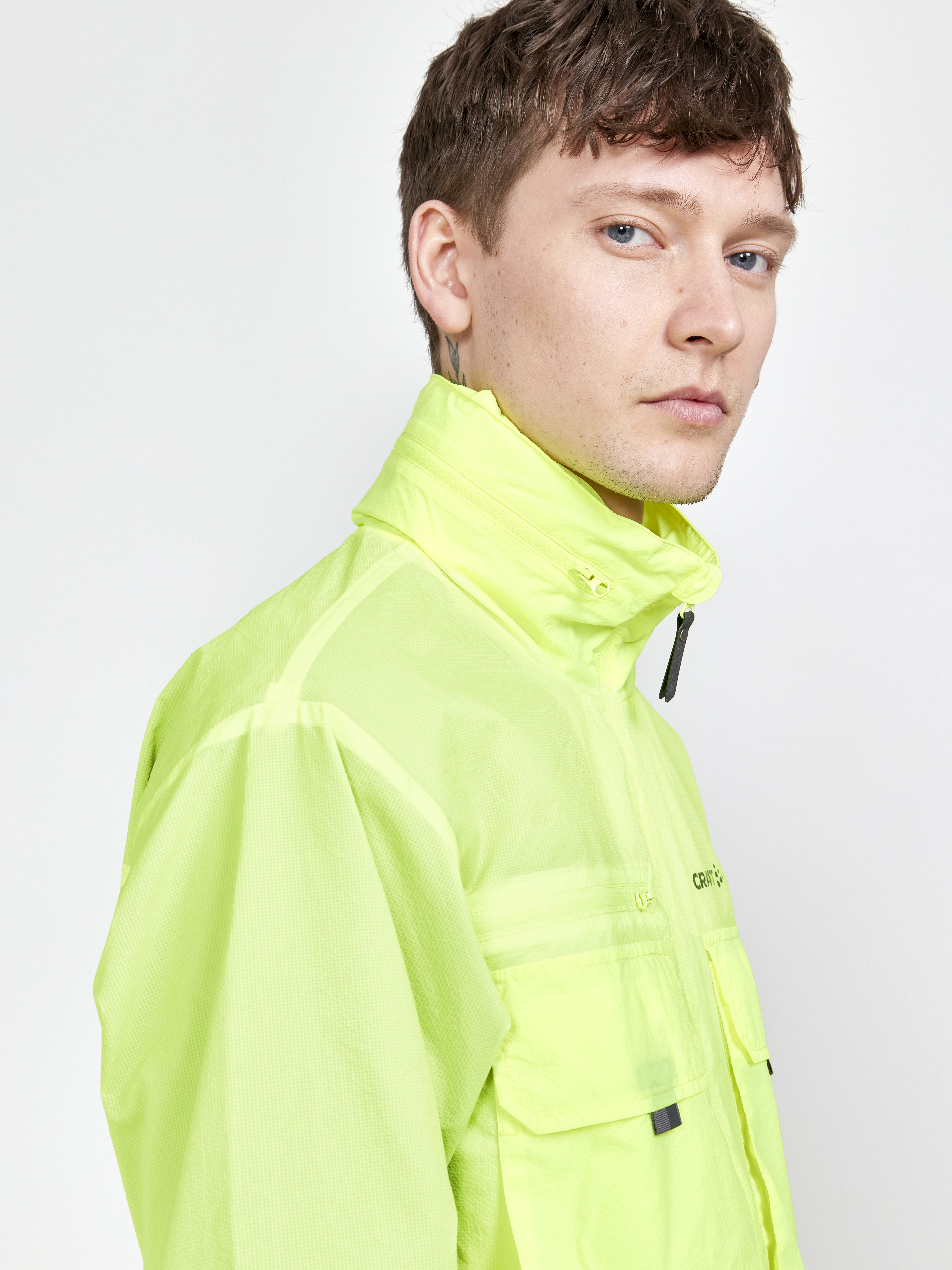 BRIEFING - BRIEFING  MENS LIMONTA WIND JACKET  サイズS ADV Bike Ride Wind Jacket M | Green | Craft Sportswear