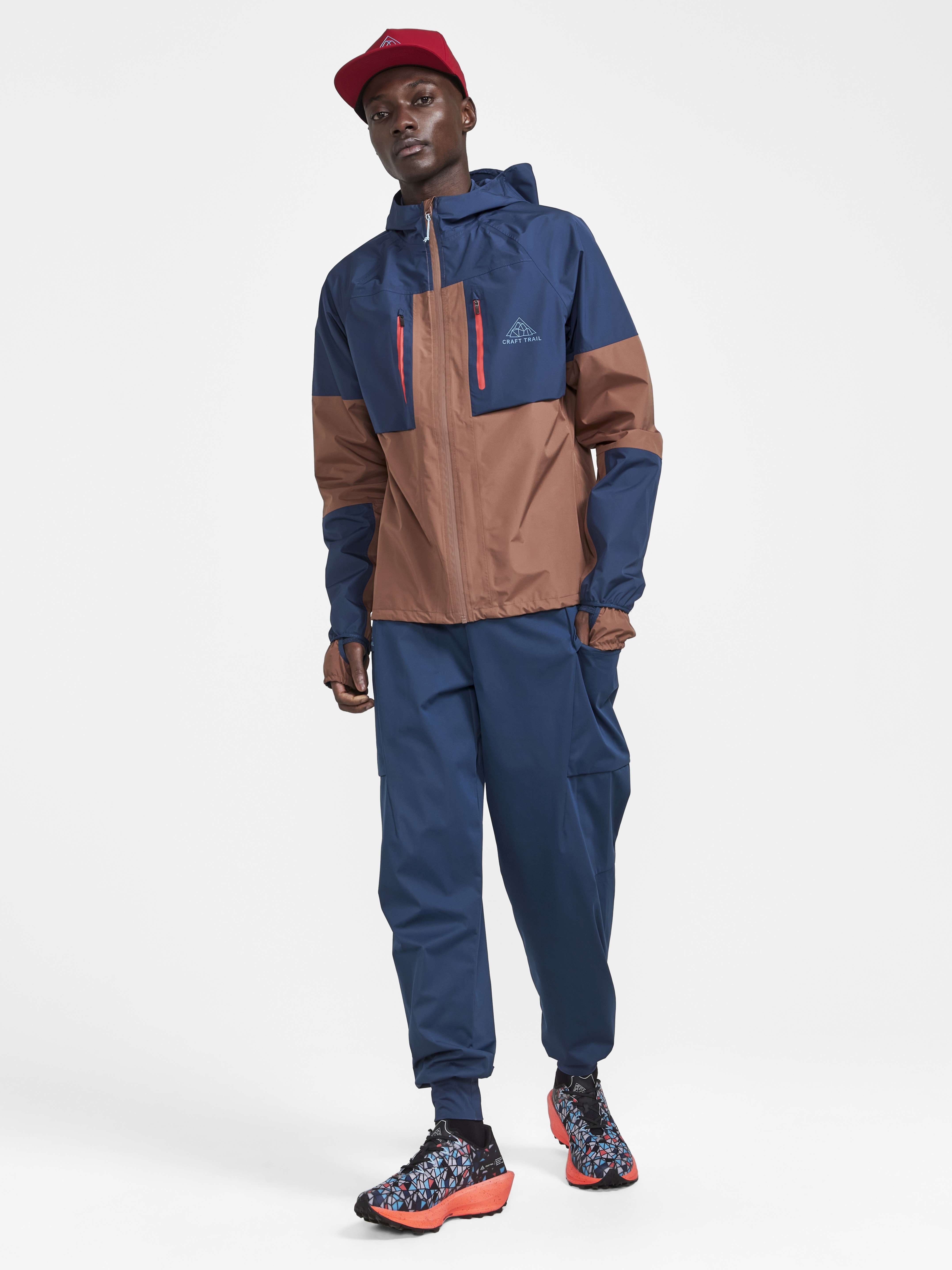 【moka】 Arc Over Coat 【ハトラ】 PRO Trail Hydro Jacket M | Green | Craft Sportswear