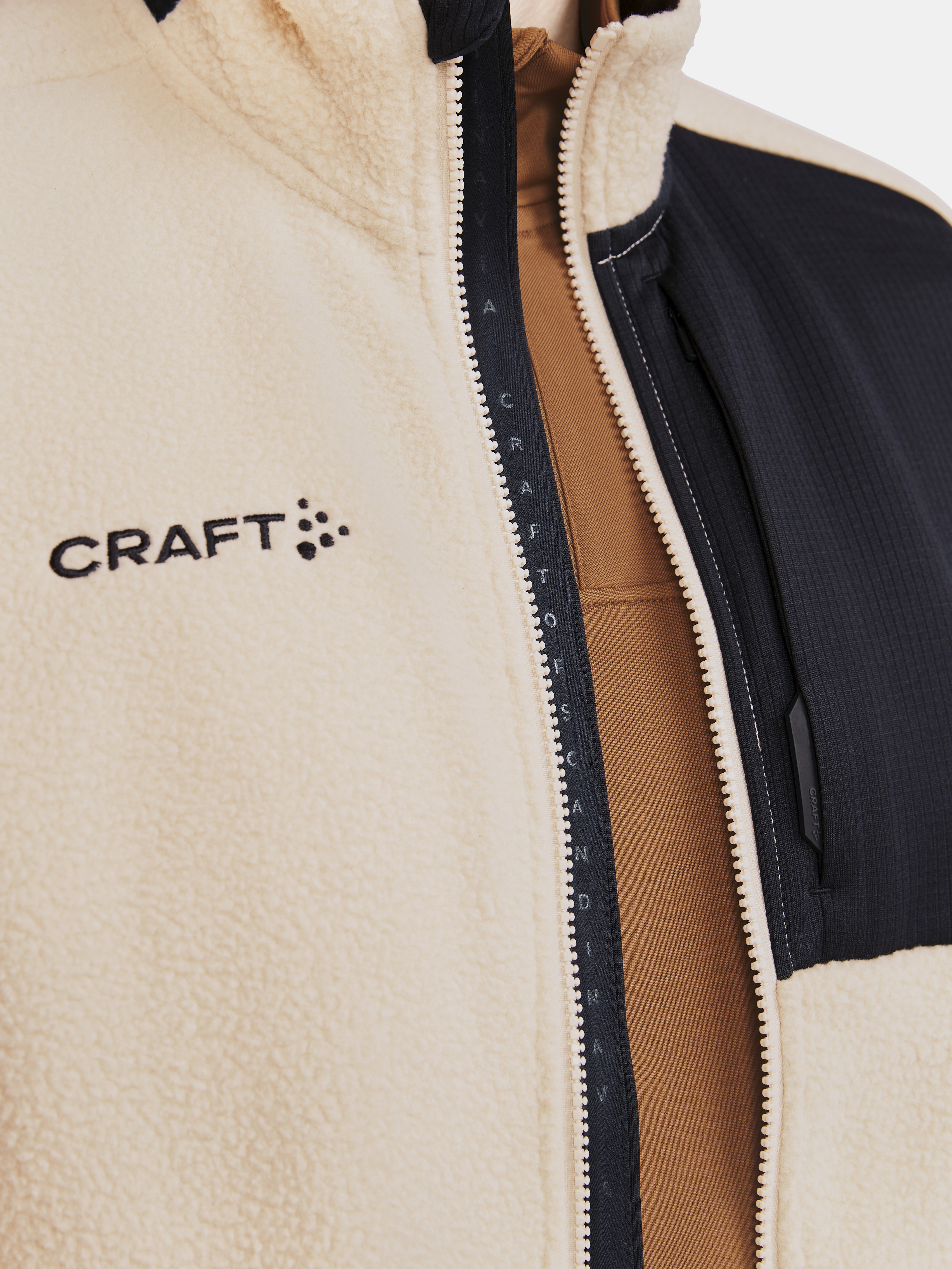 ADV Explore Pile Fleece Vest M | Beige | Craft Sportswear