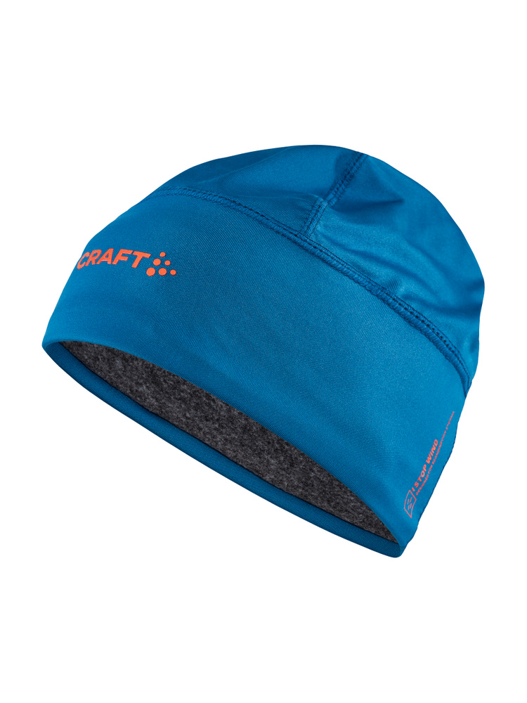 Adv Windblock Fleece Hat | Black | Craft Sportswear