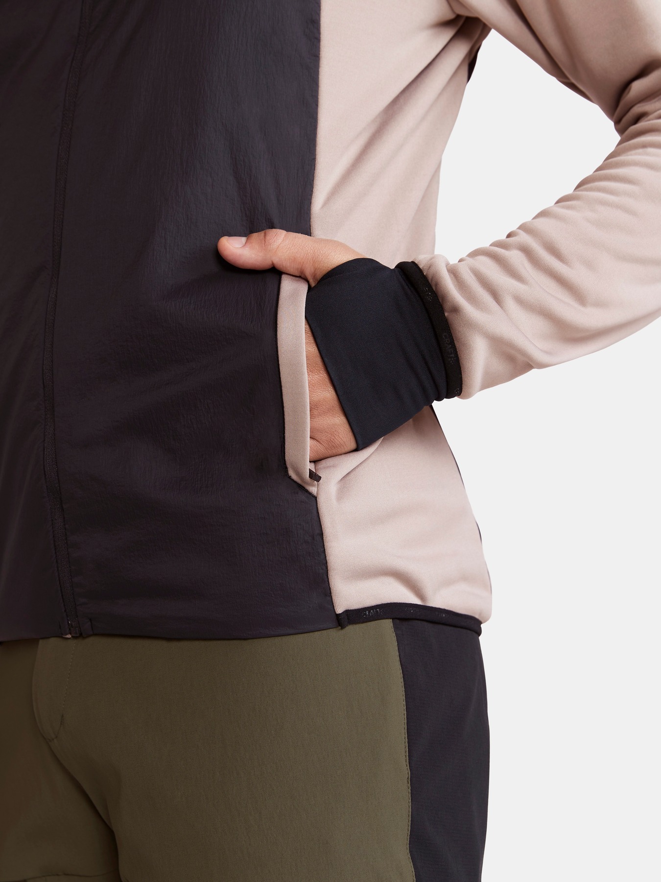 新品未使用 lig. リグドット half sleeve jacket ADV Hybrid Midlayer M | Green | Craft Sportswear