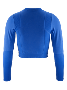 ADV Tone Seamless Cropped Ls Top W | Black | Craft Sportswear