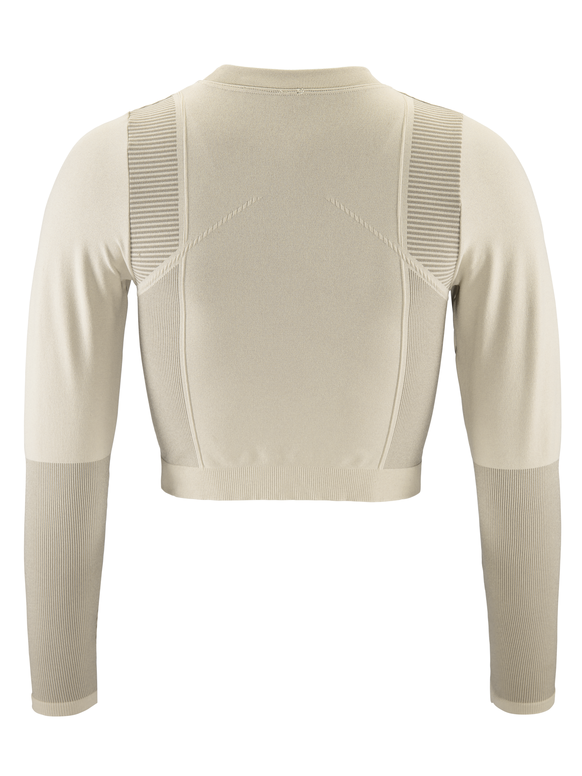 ADV Tone Seamless Cropped Ls Top W | Black | Craft Sportswear