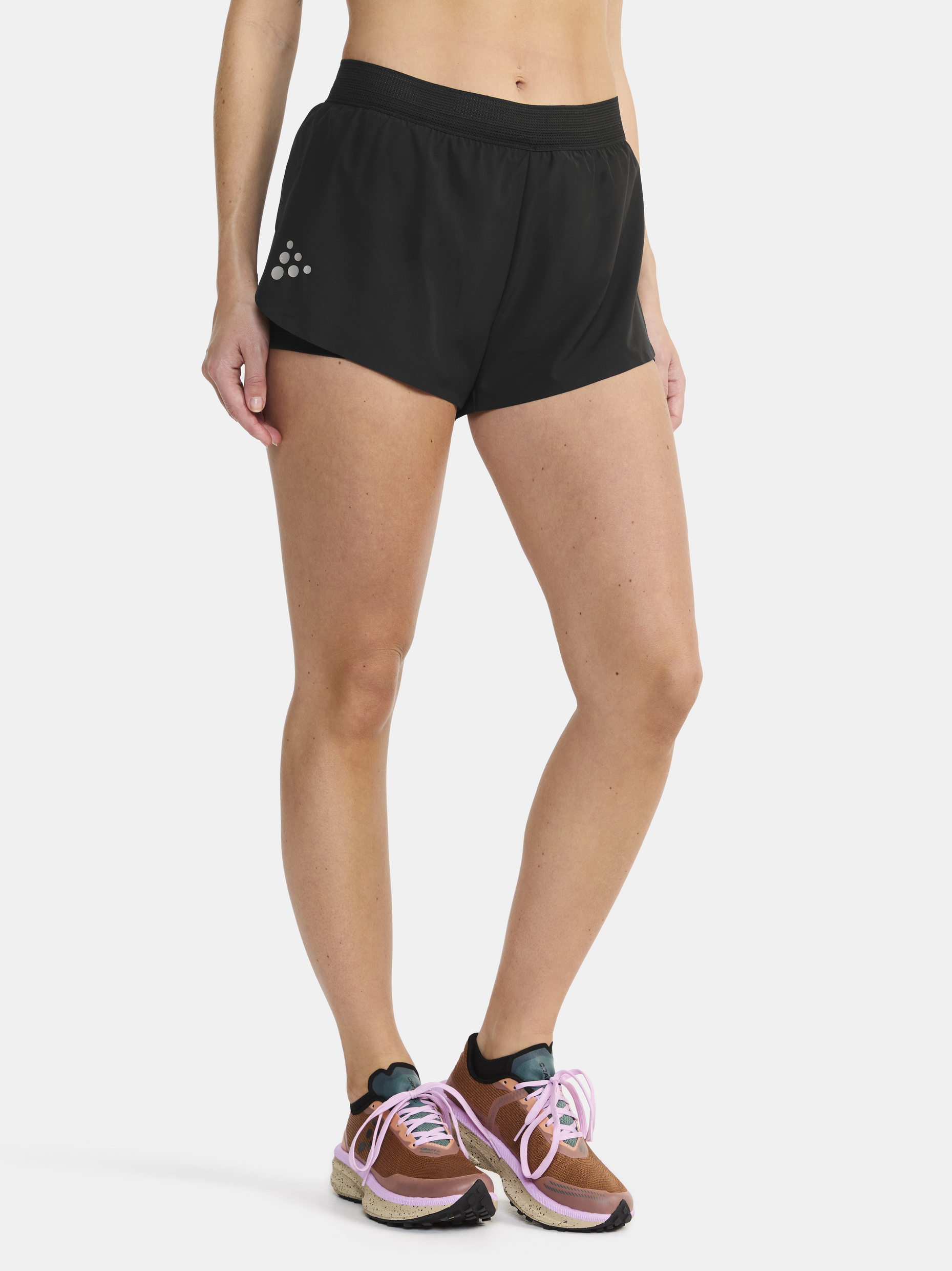 【MODERNIF】Funding washing slit shorts PRO Hypervent Split Shorts 2 W | Beige | Craft Sportswear