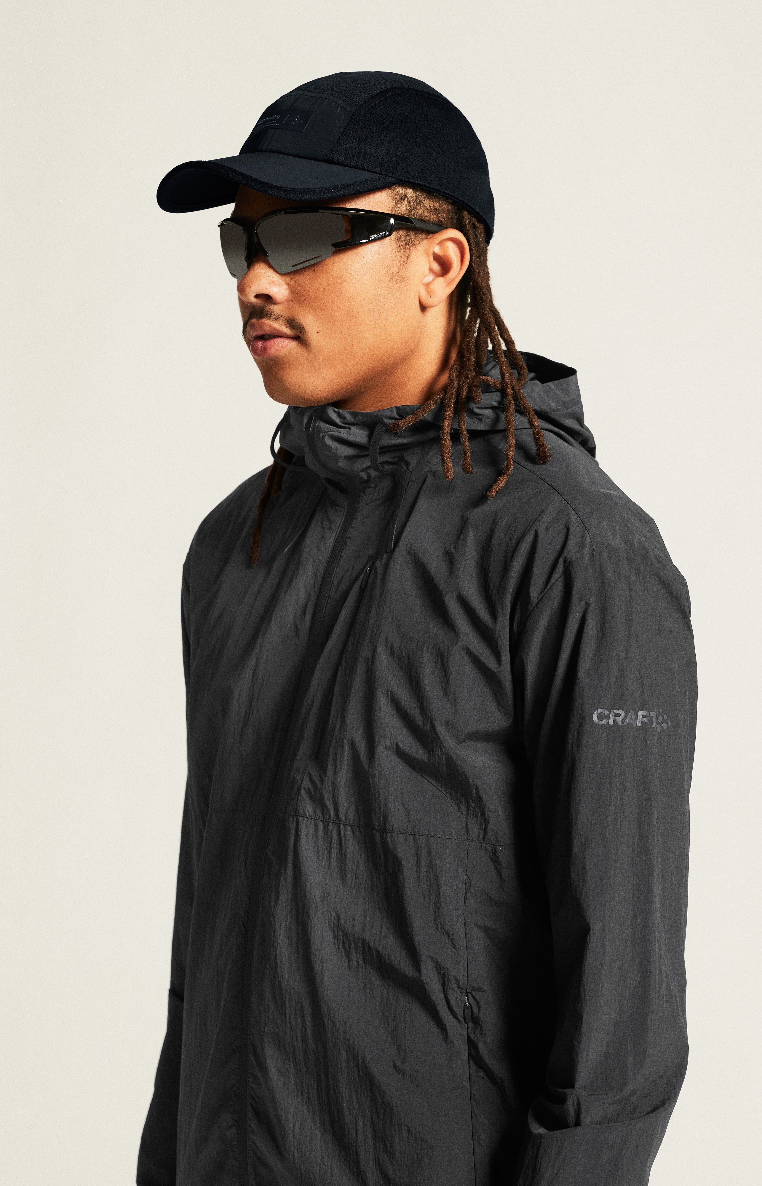 mission workshop ACRE ウィンドブレーカー M グレー Eiger Waxed Canvas Field Jacket | MISSION WORKSHOP