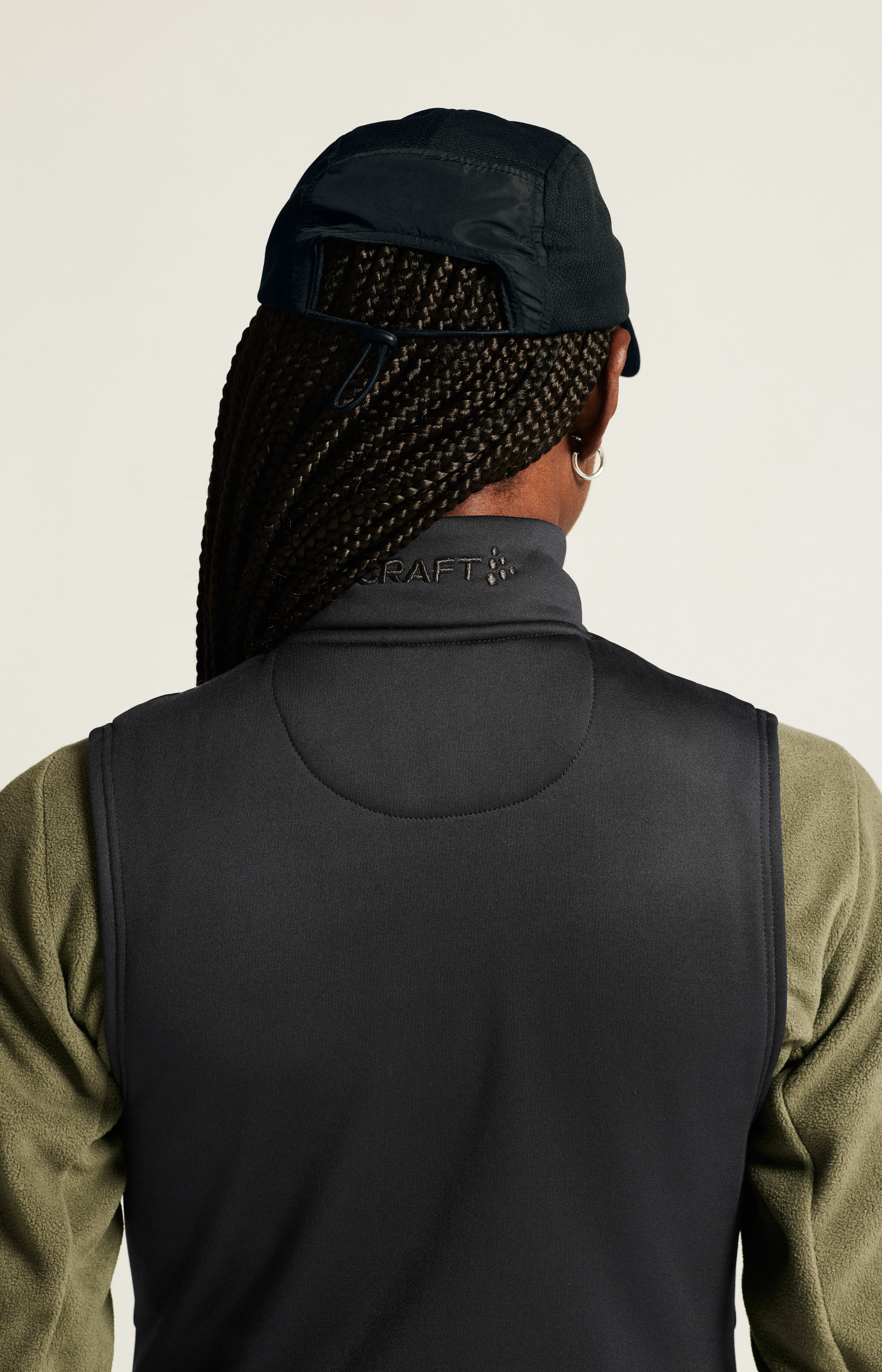 241 AREA241-VEST 　MB1154 ADV Explore Power Fleece Vest W | Black | Craft Sportswear