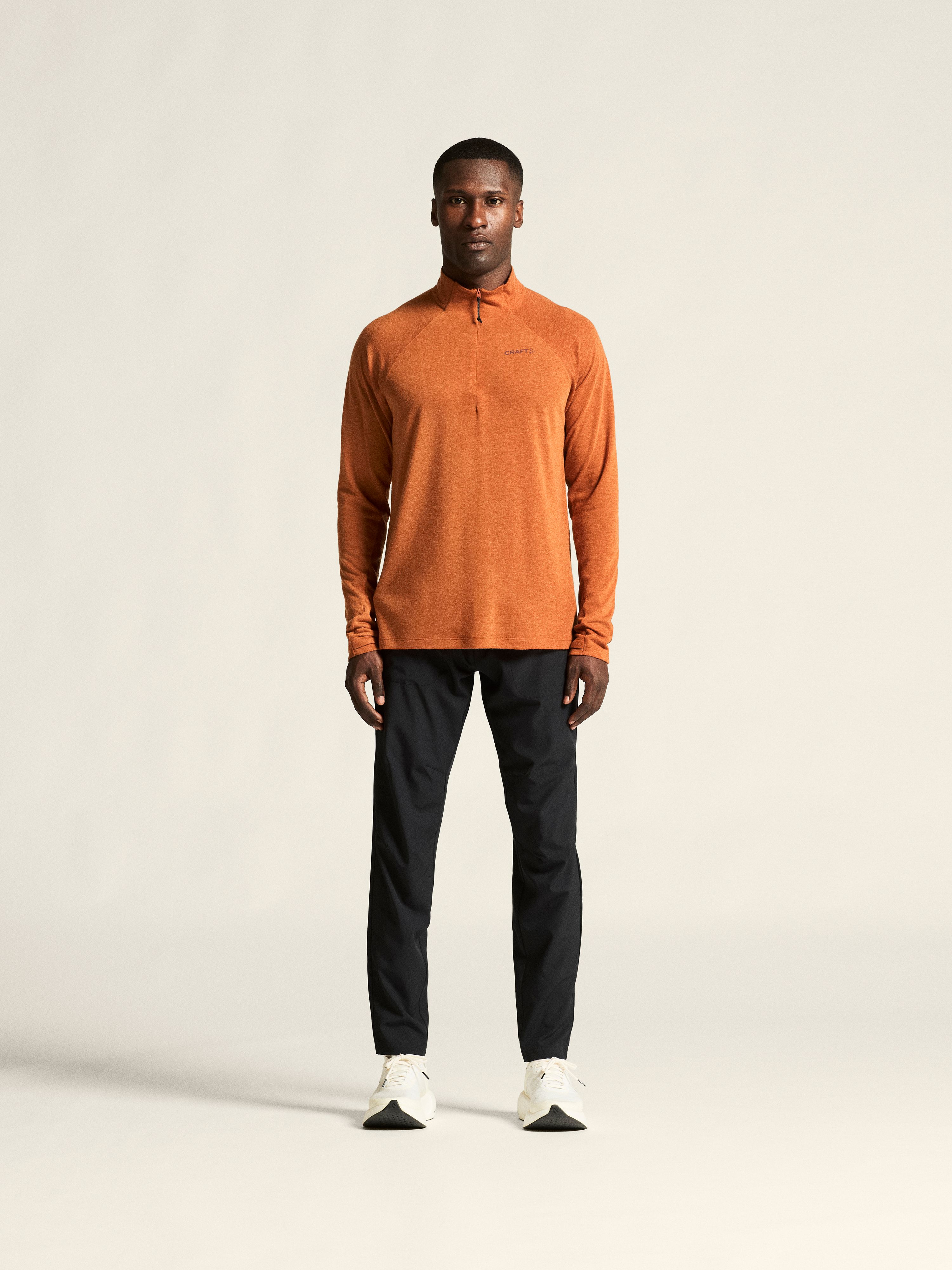 salsation ウェア Wool LS Tee M | Black | Craft Sportswear