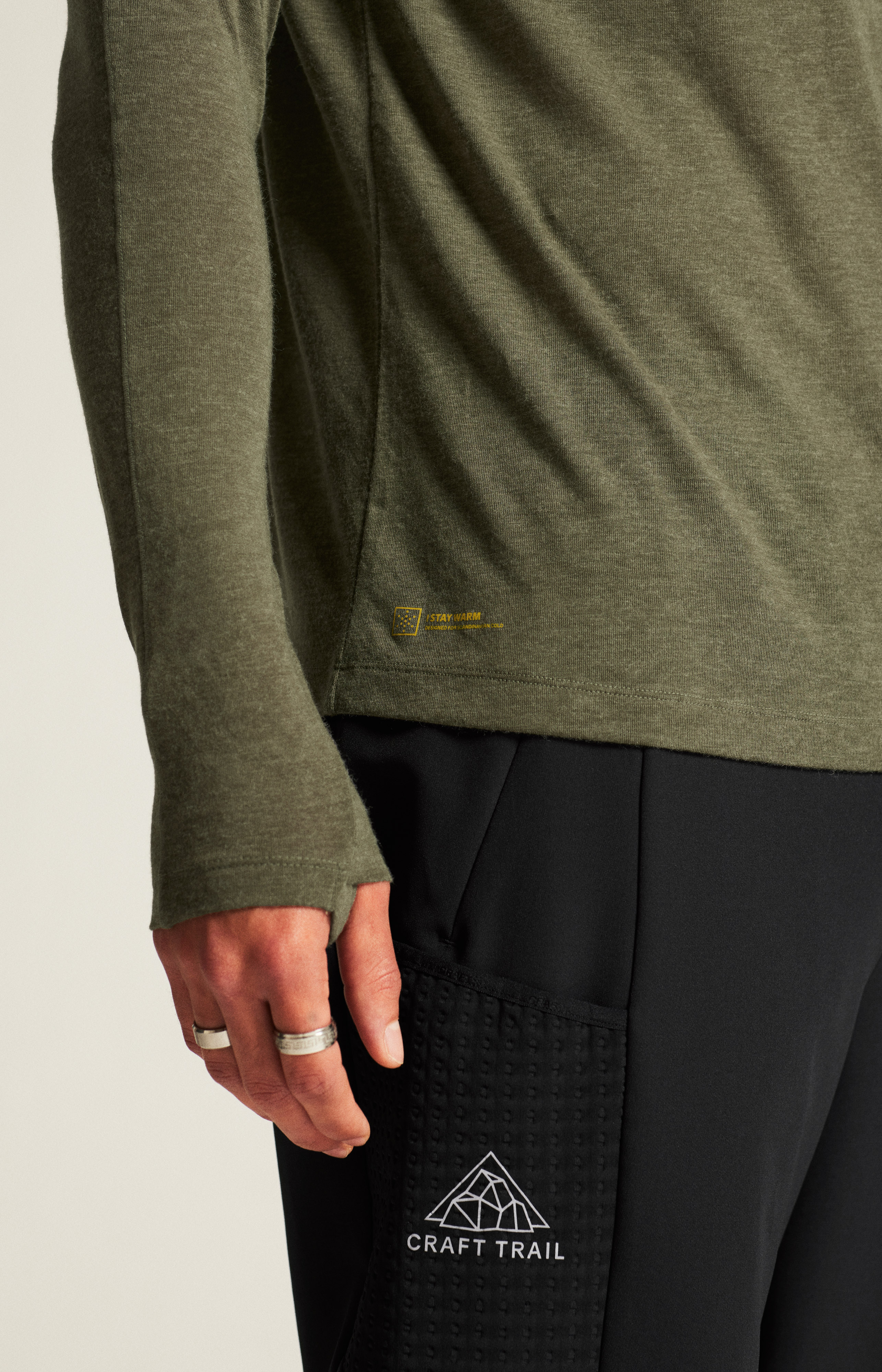 Wool LS Tee M | Black | Craft Sportswear