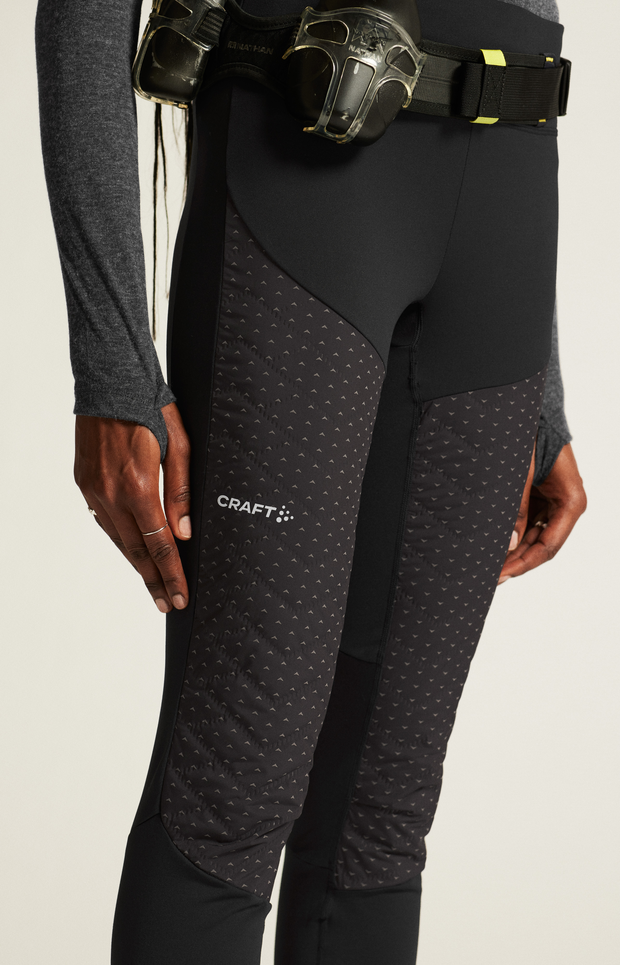 ADV SubZ Lumen Padded Tights 4 W | Black | Craft Sportswear