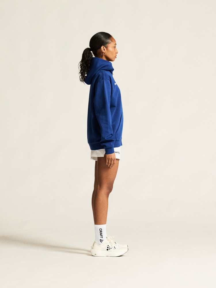 Community 2.0 Logo FZ Hoodie W | Black | Craft Sportswear