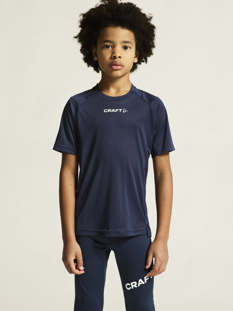 Rush SS Tee M Club Cobolt L - Funktionsshirt Mit Mesh-Einsätzen, Für Sport