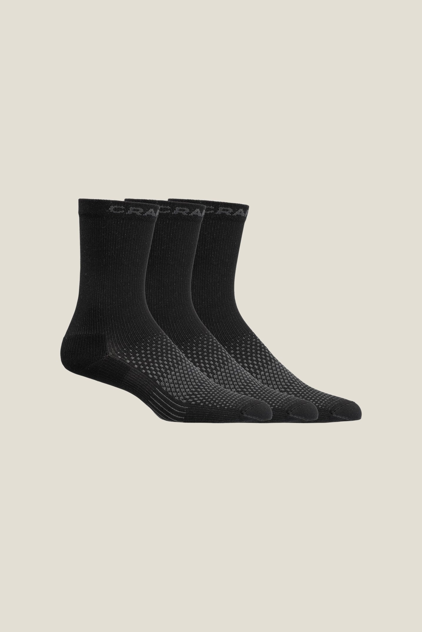 Active High Sock 3-Pack | Black | Craft Sportswear