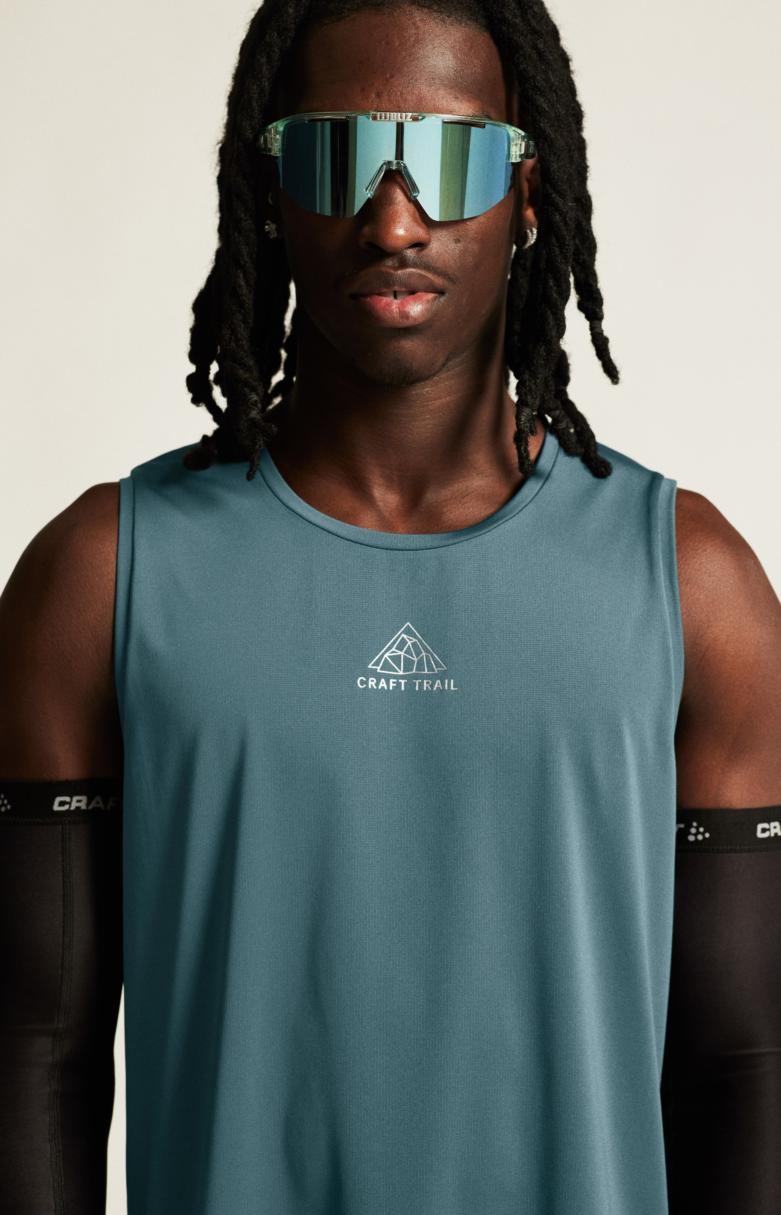 MINIMAL PROJECT☆ATHLETIC TRACK COLLAR OVERFIT MTM Product Style: Midfield Half Zip - TMMT754-TNV-S