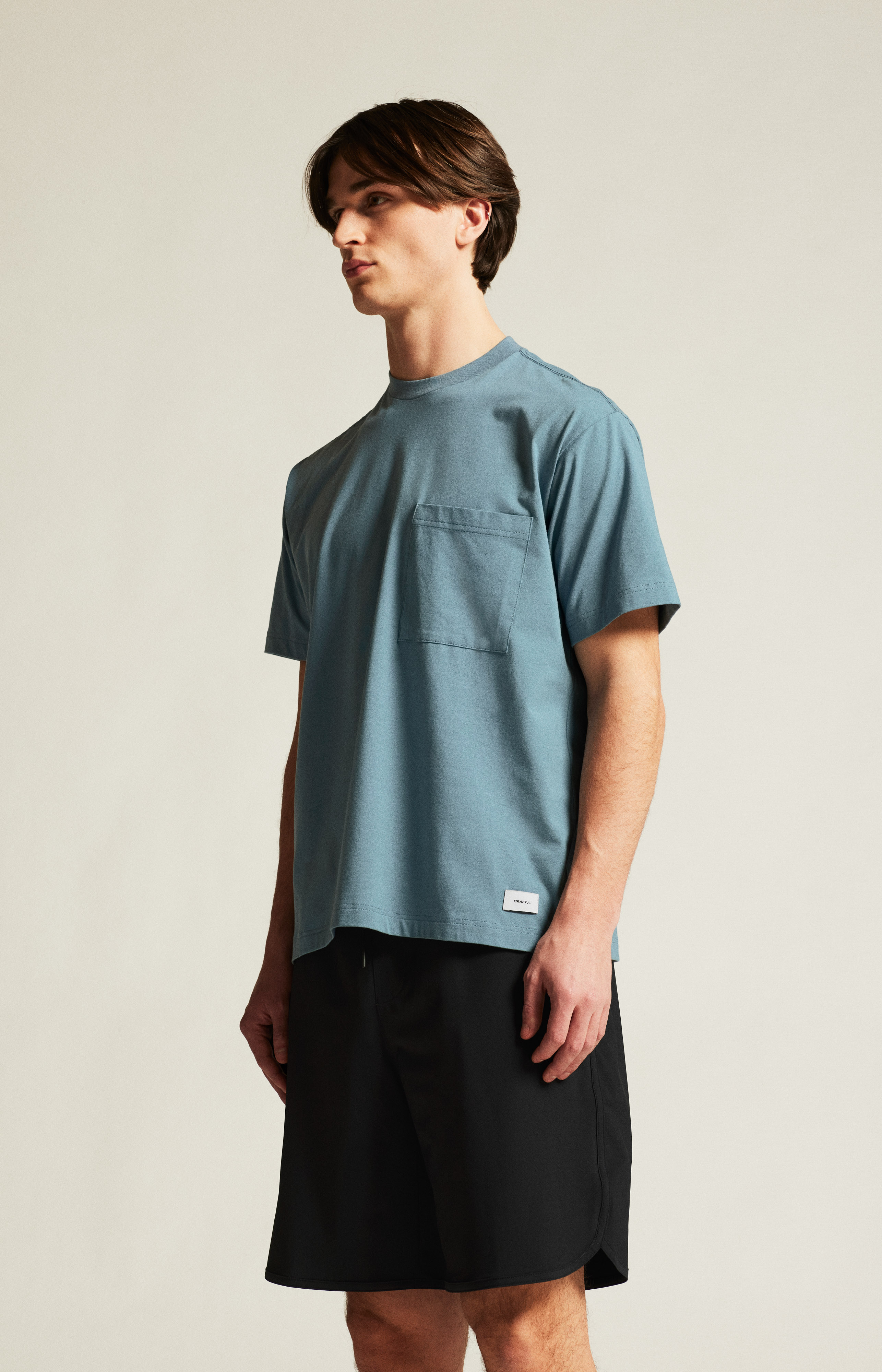 新作salsation Tシャツ With split M Light blue 新作salsation Tシャツ With split M Light blue salsation T