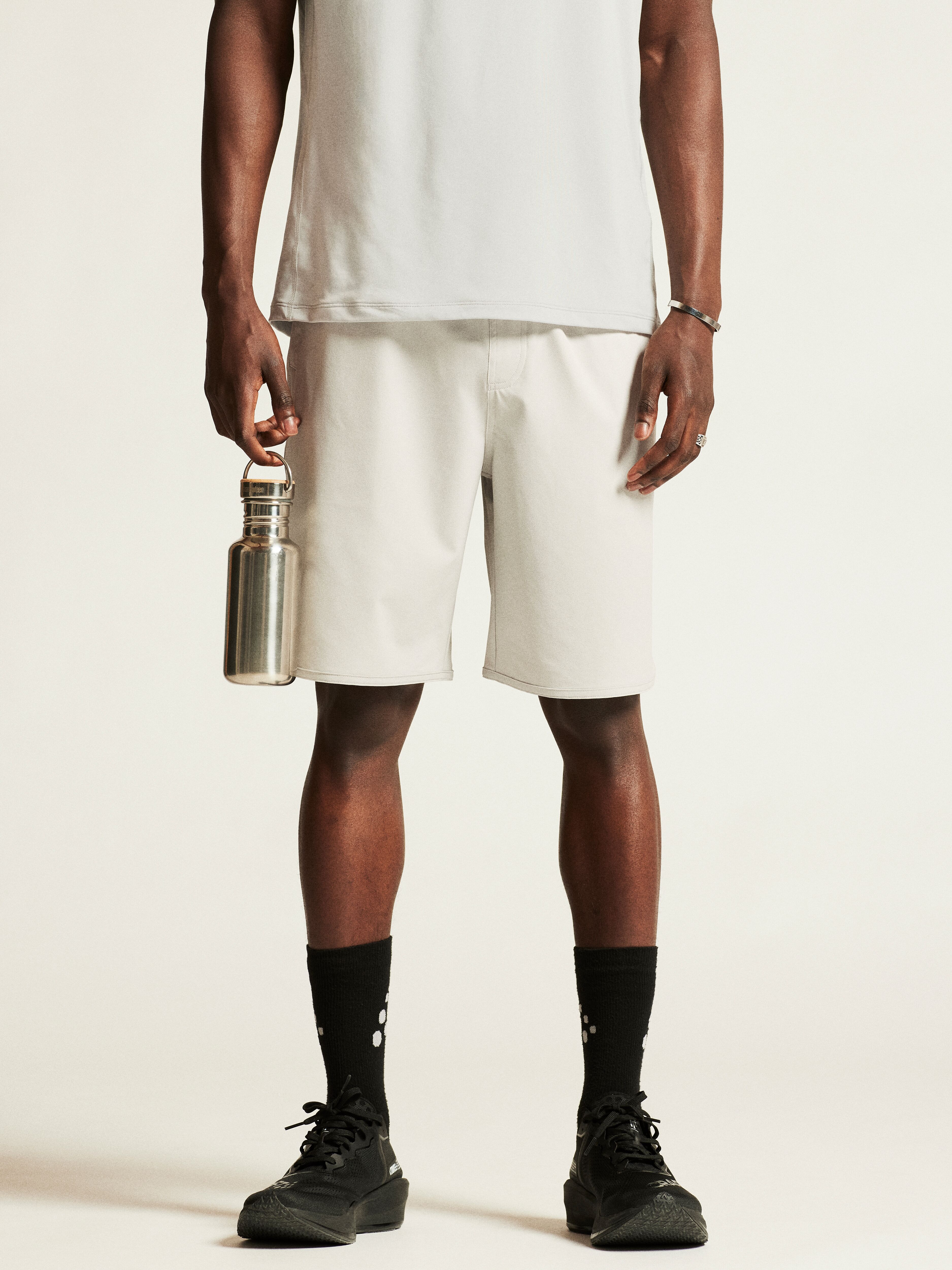 optstuff 2024SS CREW SHORTS ブラックM optstuff】'CREW SHORTS' BLACK - メルカリ