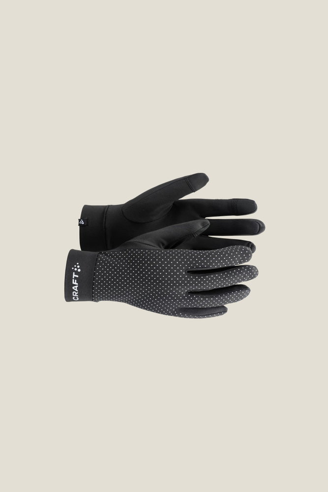 Lumen Fleece Glove 2 | Black | Craft Sportswear