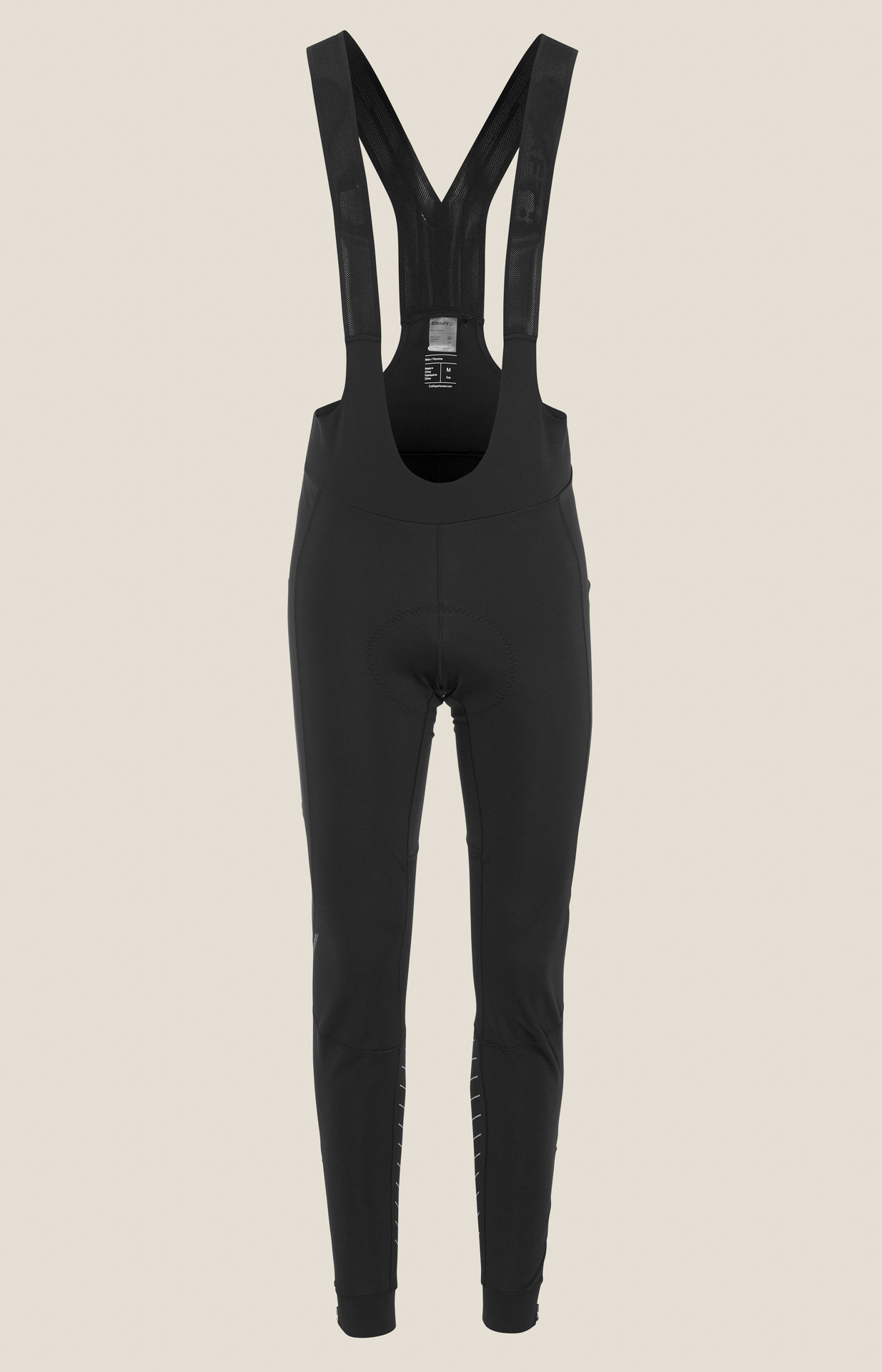  Women's Training Bib XS ブラック Pro Bike SubZ Wind Bib Tights 2 M | Black | Craft Sportswear