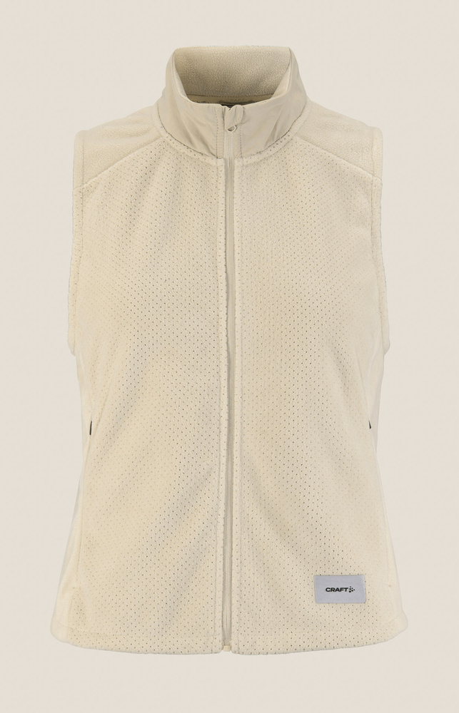 WOMEN＇S FLEECE COLLARLESS VEST 4581_6ae99eddc9-1916566-