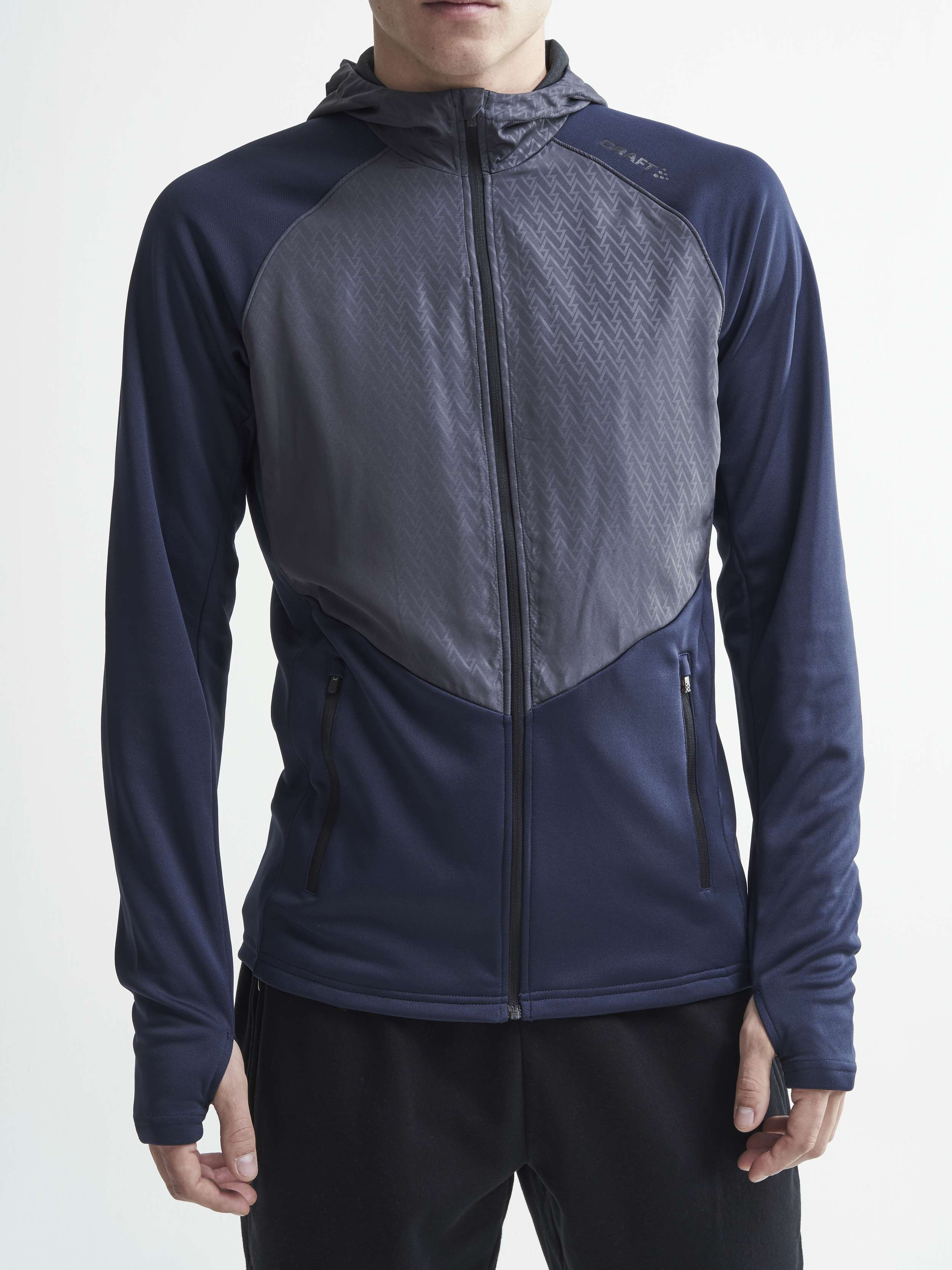 Charge FZ Sweat Hood Jacket M Navy blue Craft Sportswear