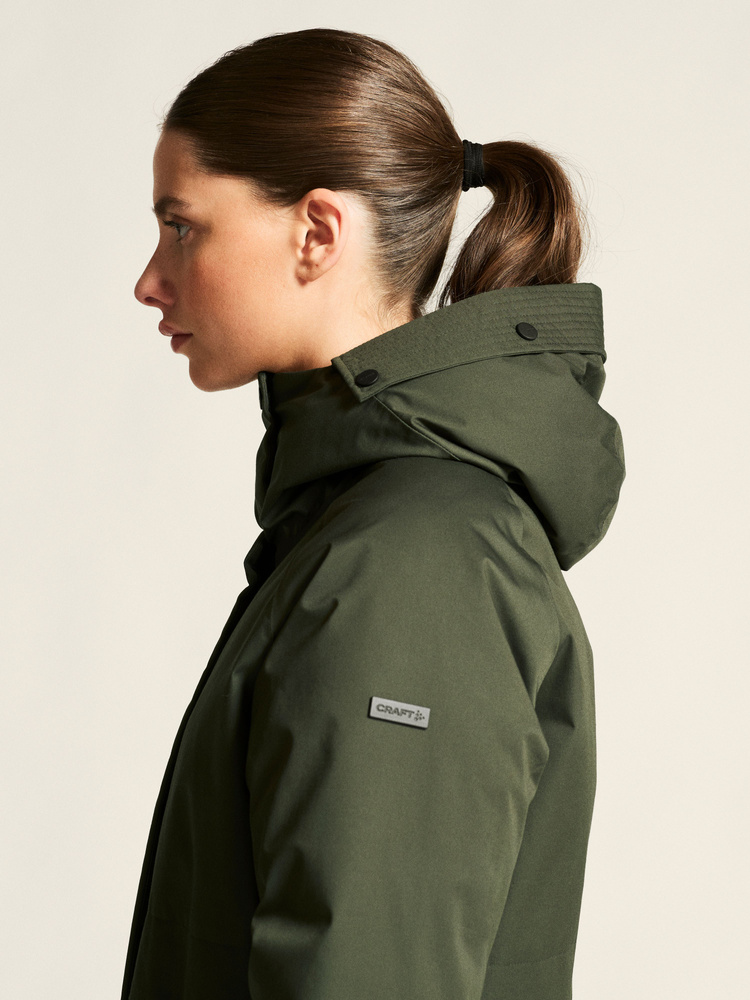 Urban Padded Parka W | Green | Craft Sportswear