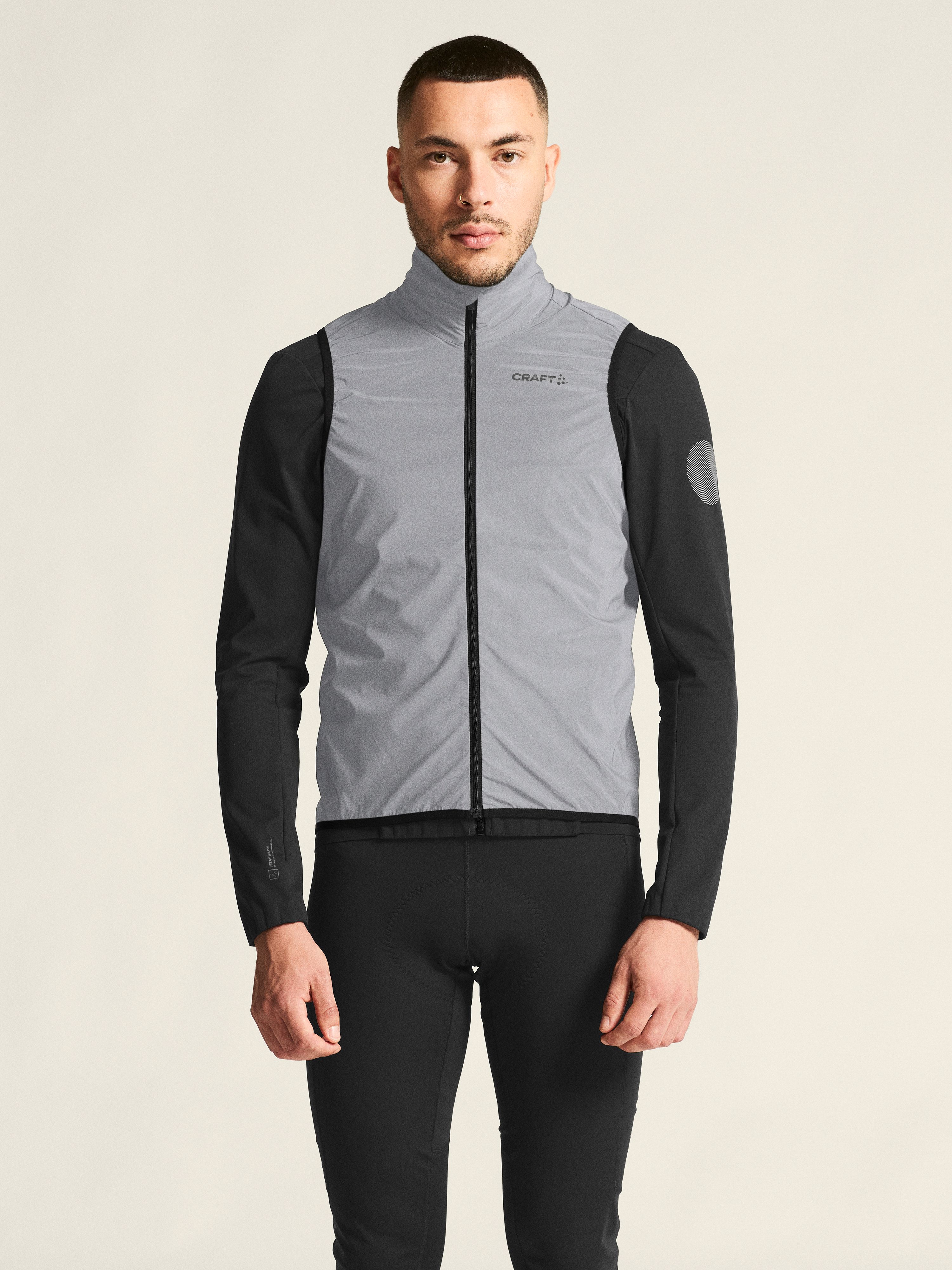 Adv Essence Lumen Wind Vest M | Grey | Craft Sportswear