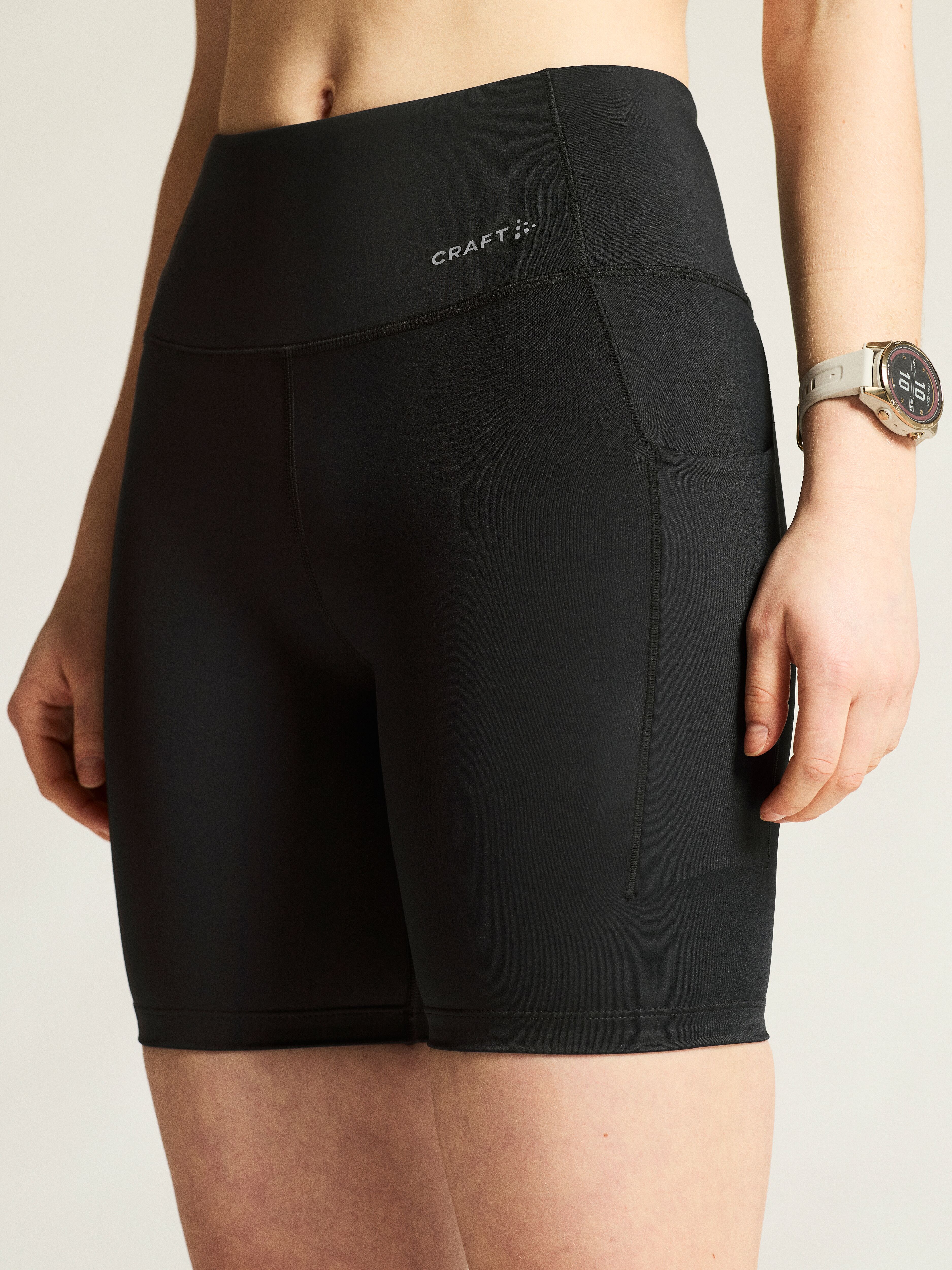 Essence Short Tights 3 W | Grey | Craft Sportswear
