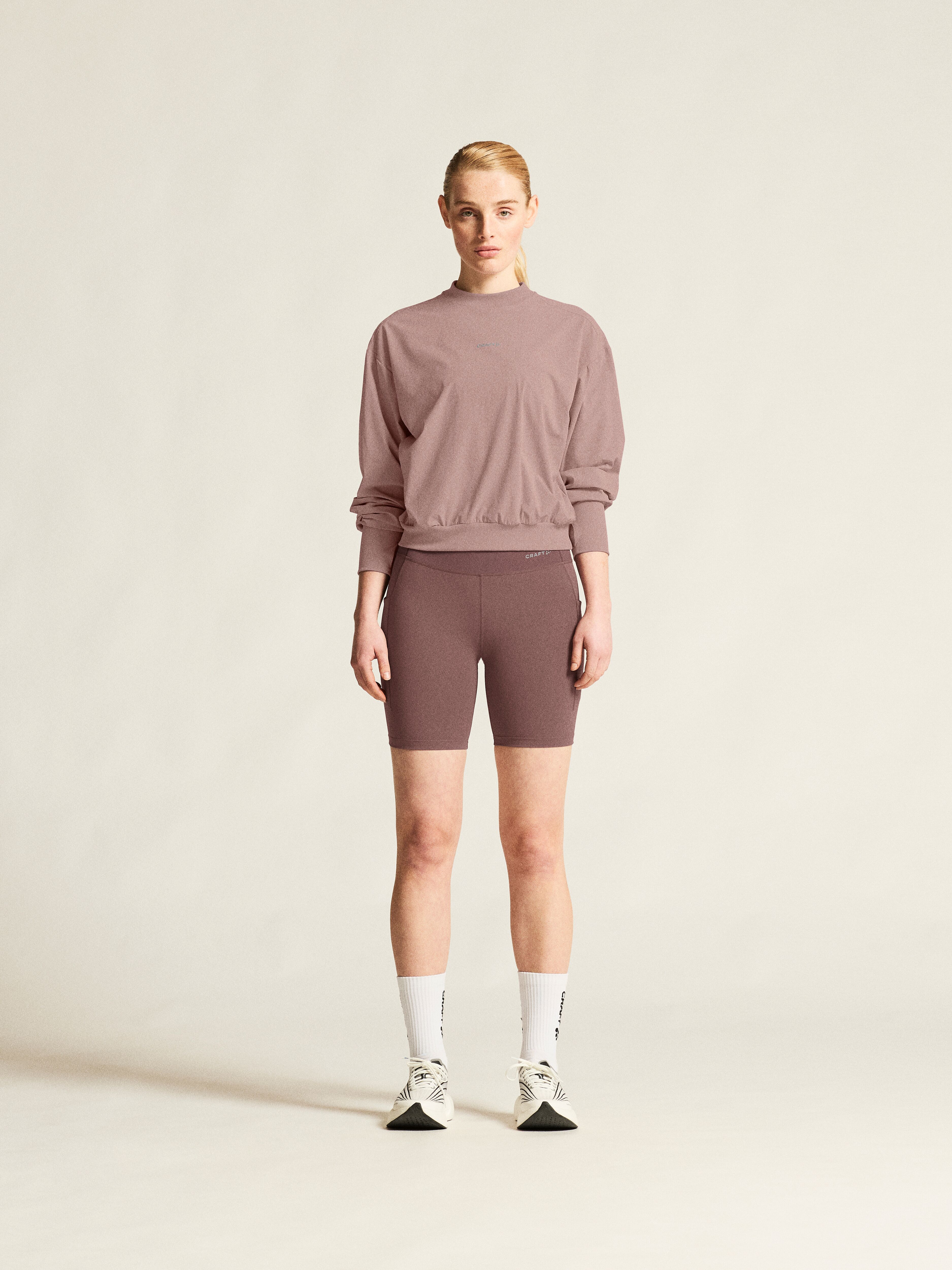 Essence short tights 3 W | Purple | Craft Sportswear