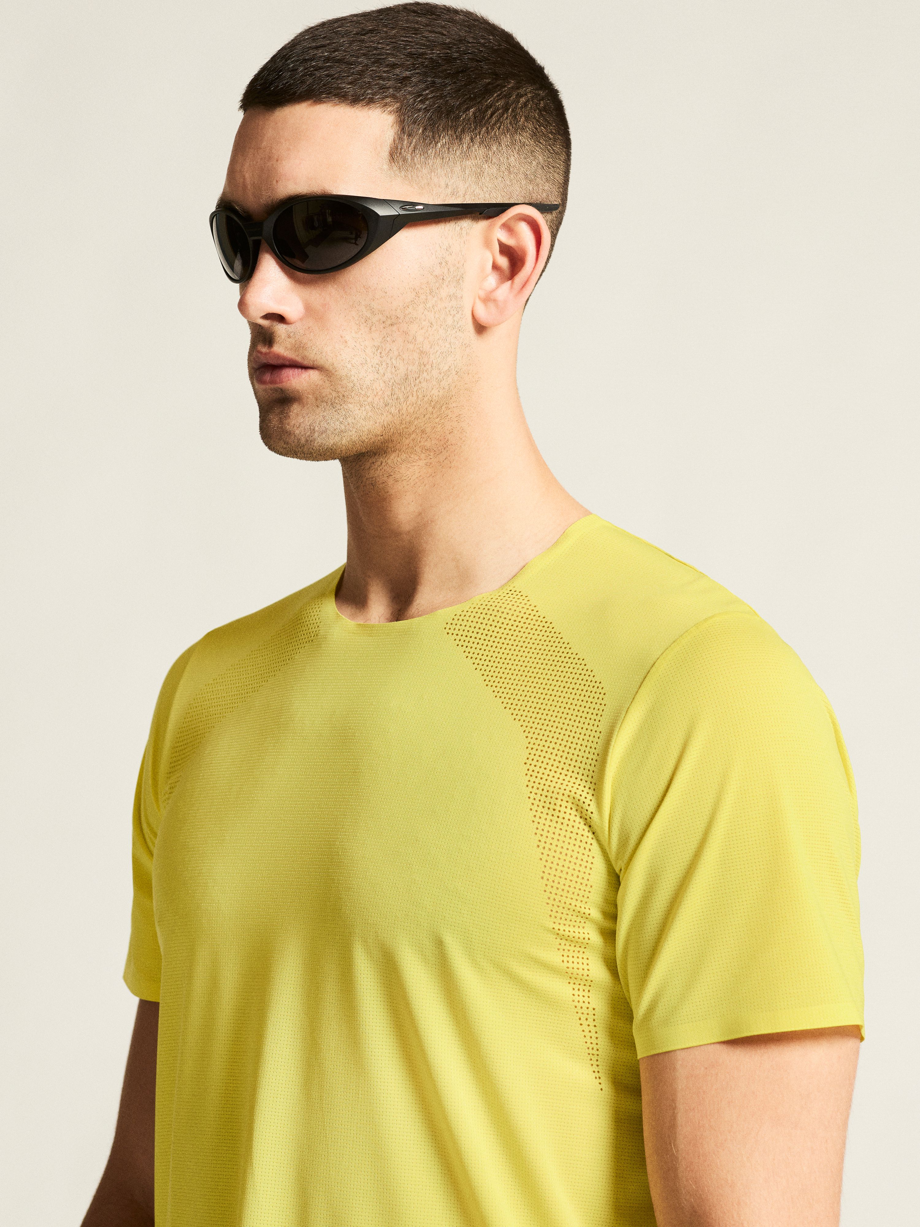 Race Day SS Tee 2 M | Yellow | Craft Sportswear