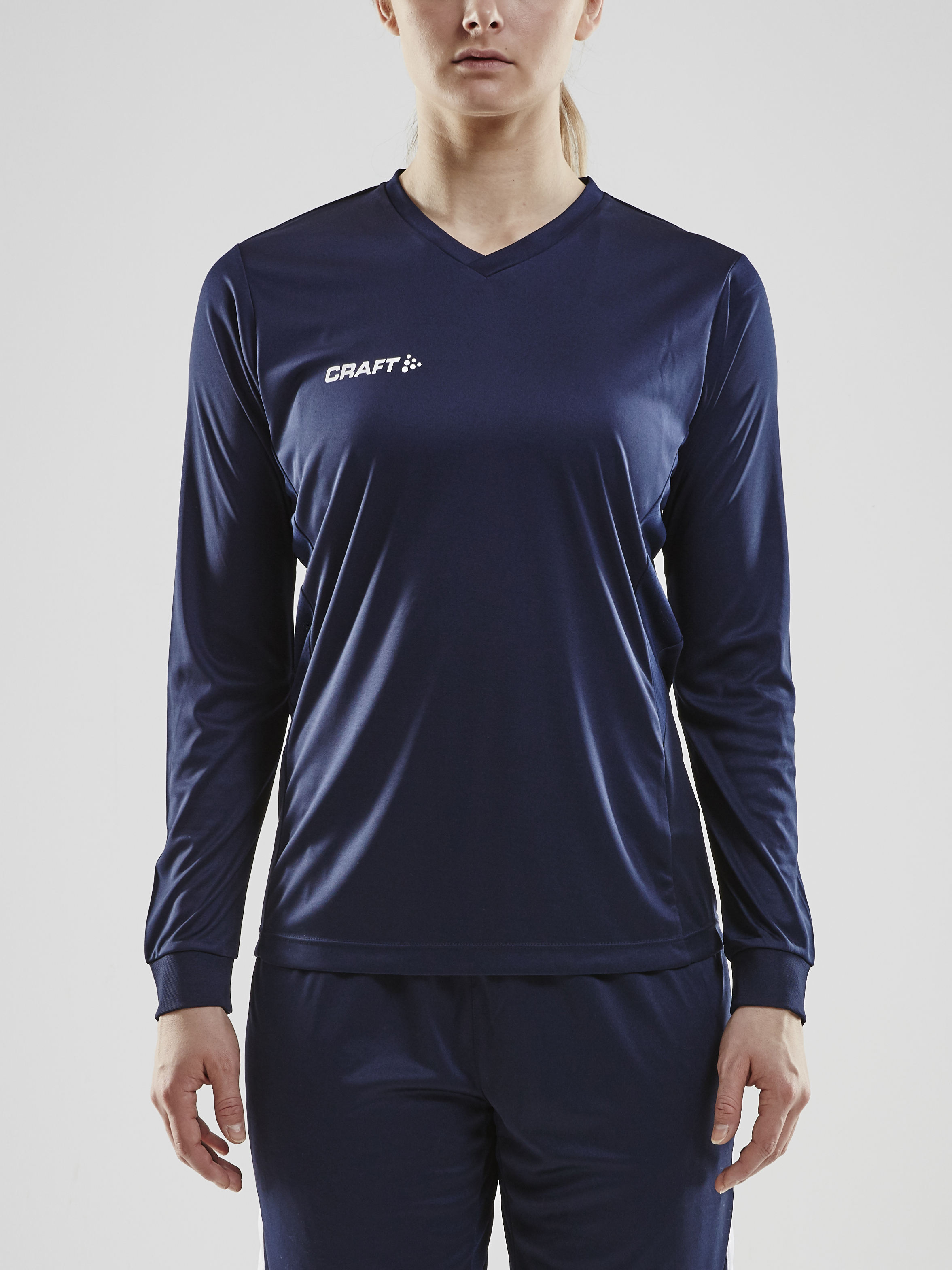 Squad Go Jersey Solid LS W | Black | Craft Sportswear