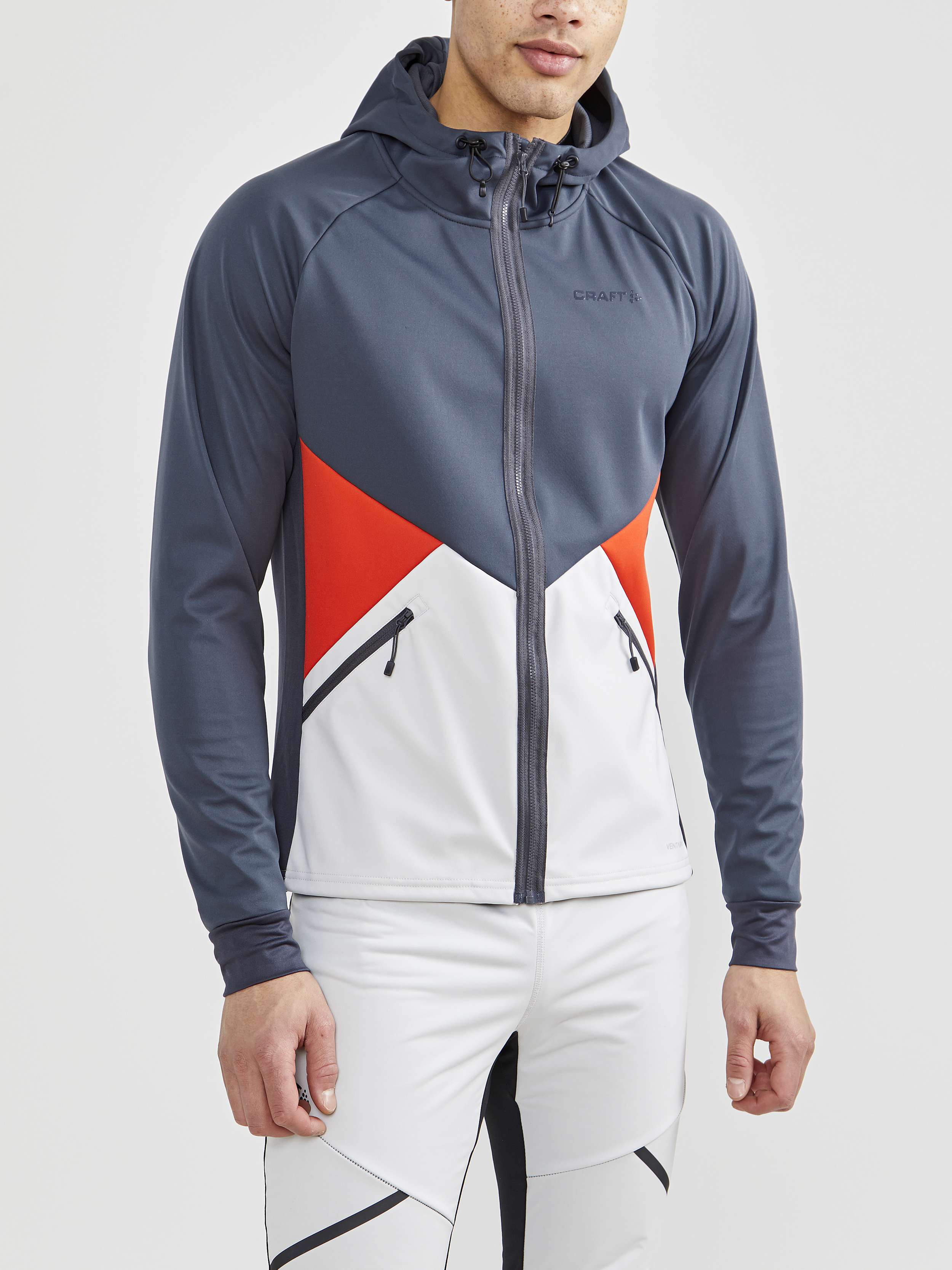 craft men's glide hood jacket