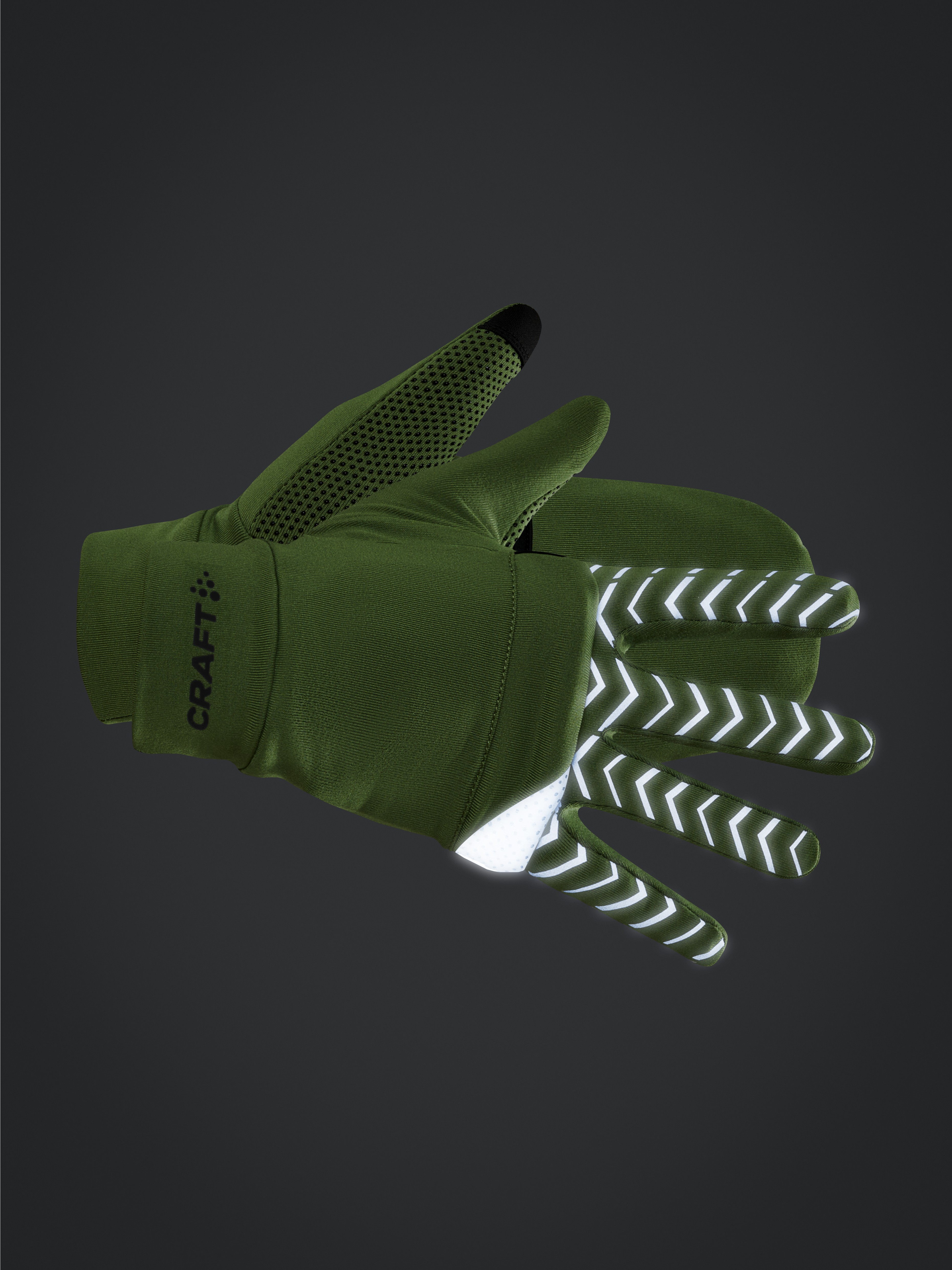 ADV Lumen Fleece Hybrid Glove | Black | Craft Sportswear