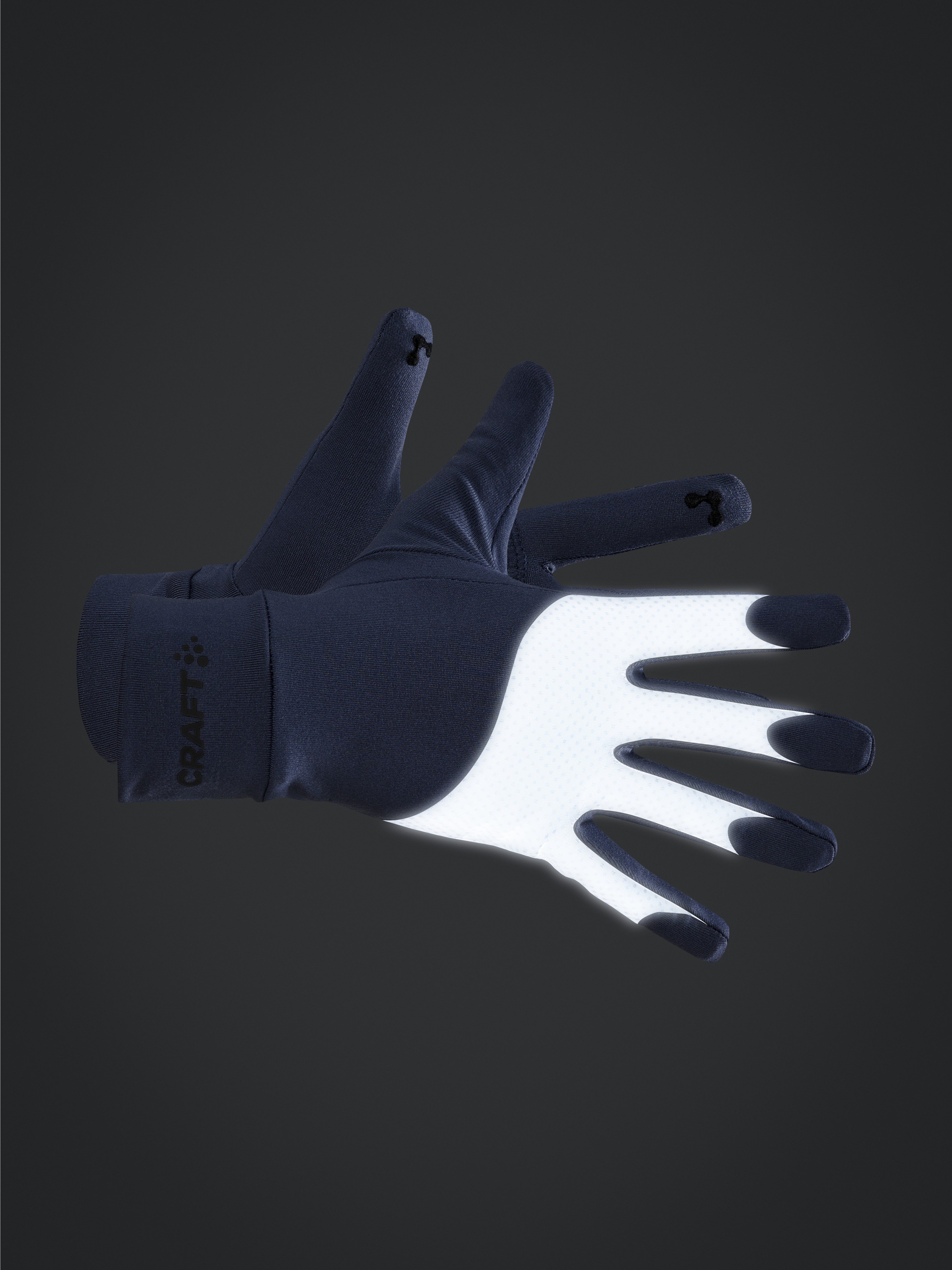 サイズM HUMAN MADE FLEECE GLOVES NAVY Human Made - Fleece Gloves | HBX - Globally Curated Fashion