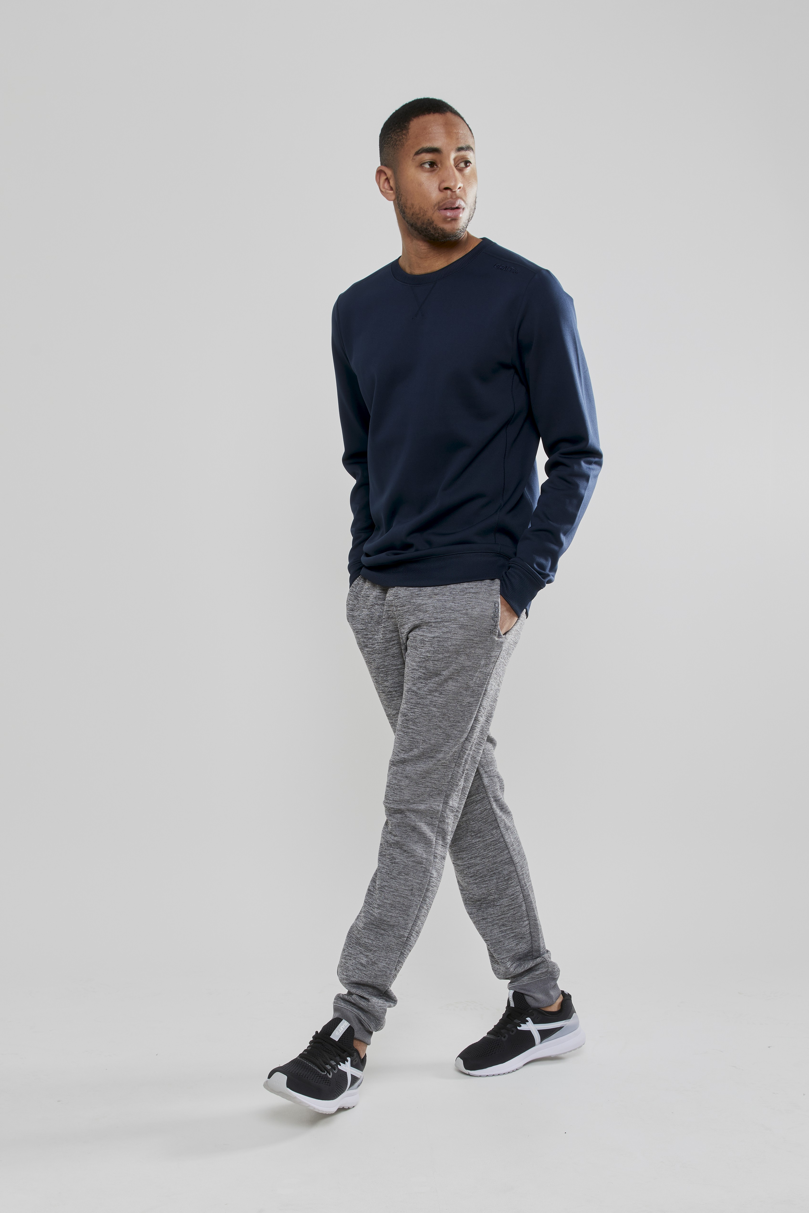 CRAFT - Sweater - Heren - XXL - Marineblauw - Leisure Crewneck M