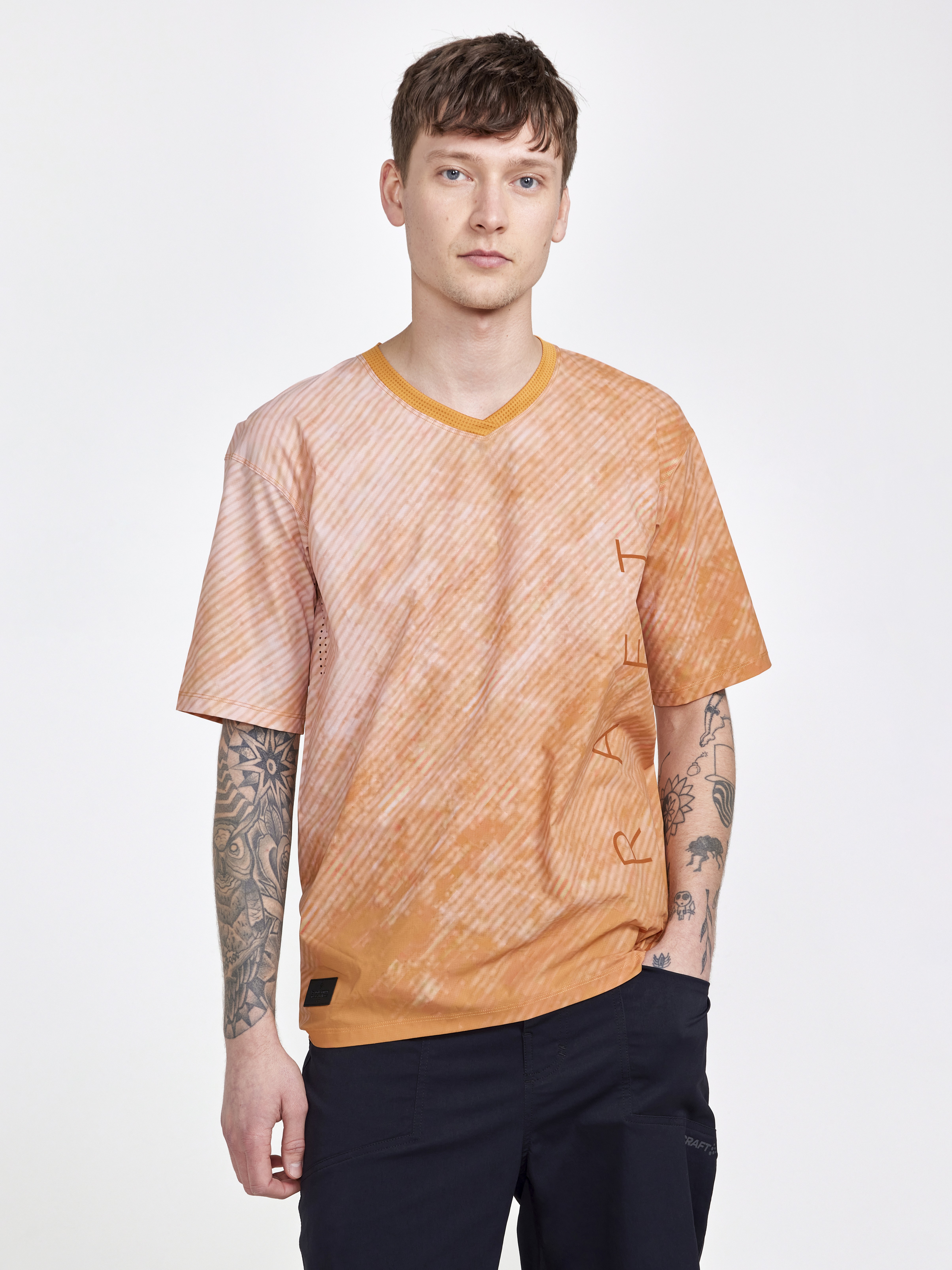 CRAFT - Fietstrui - Heren - S - Oranje - Adv Offroad XT SS Jersey M