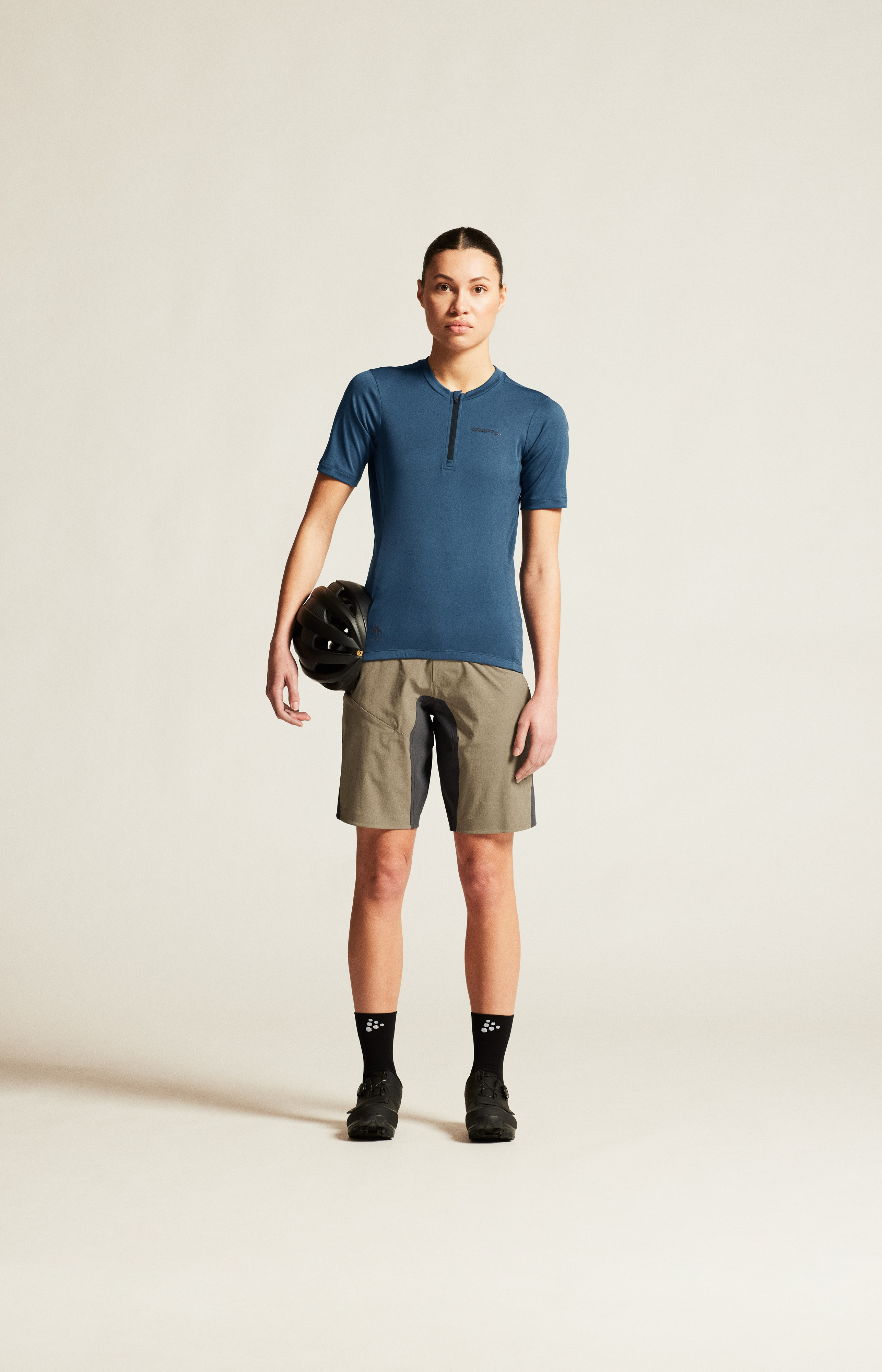 CRAFT - Fietstrui - Vrouw - L - Marineblauw - CORE Offroad Ss Jersey W