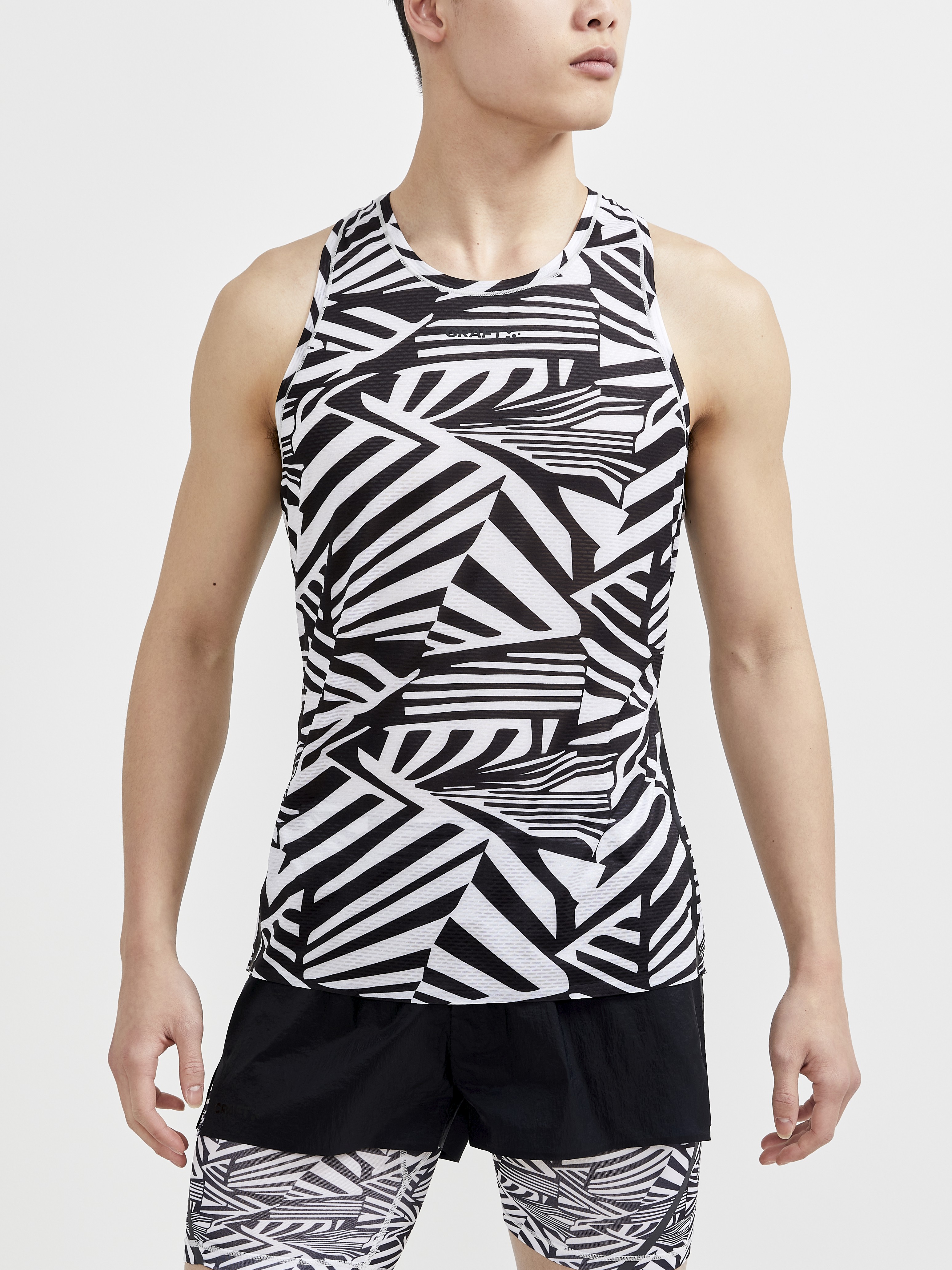 Dazzle Camo Mesh Singlet