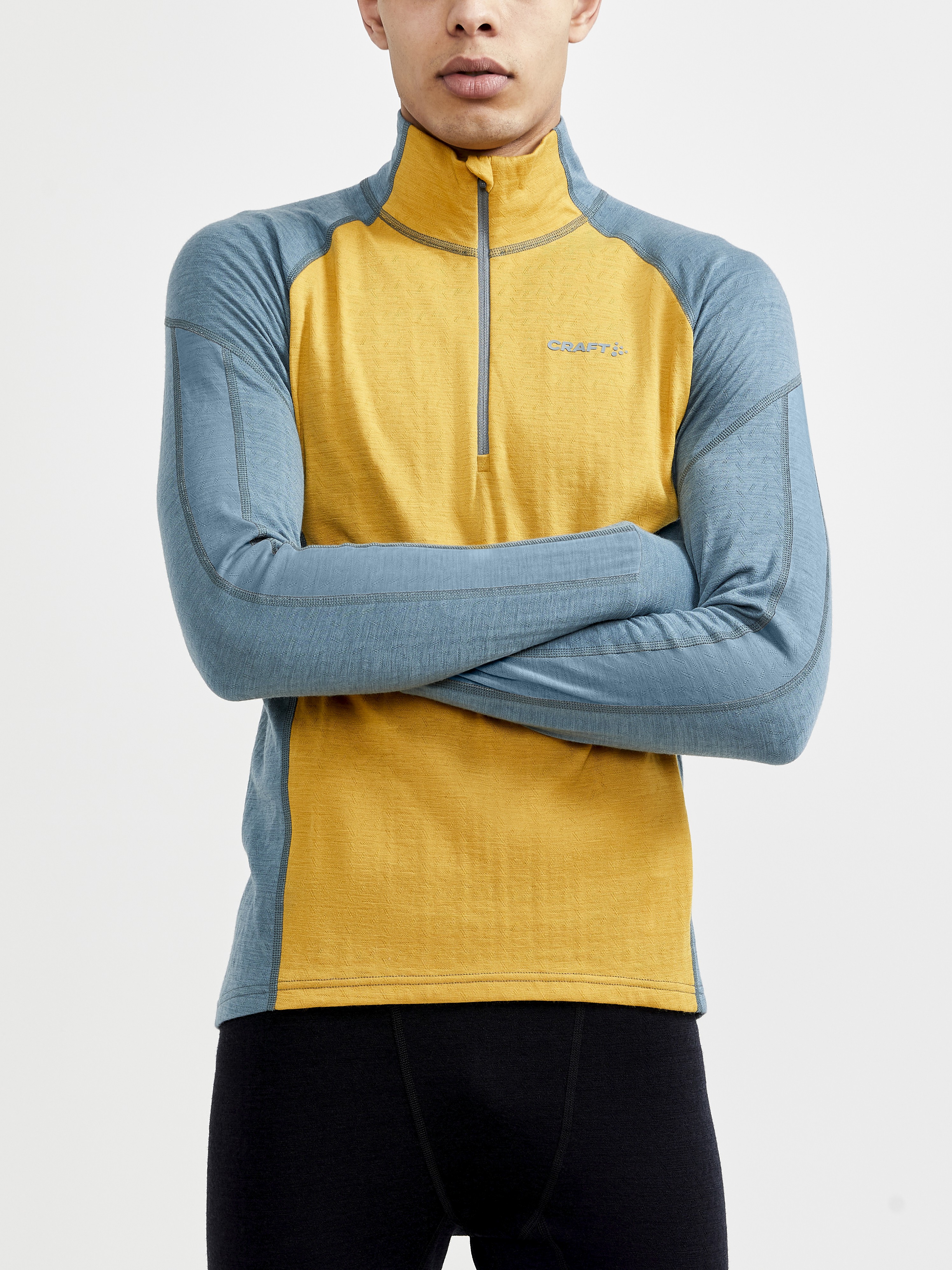 CRAFT - ADV Nordic Wool HZ - Underställströja - Herr | Green | Storlek: XS